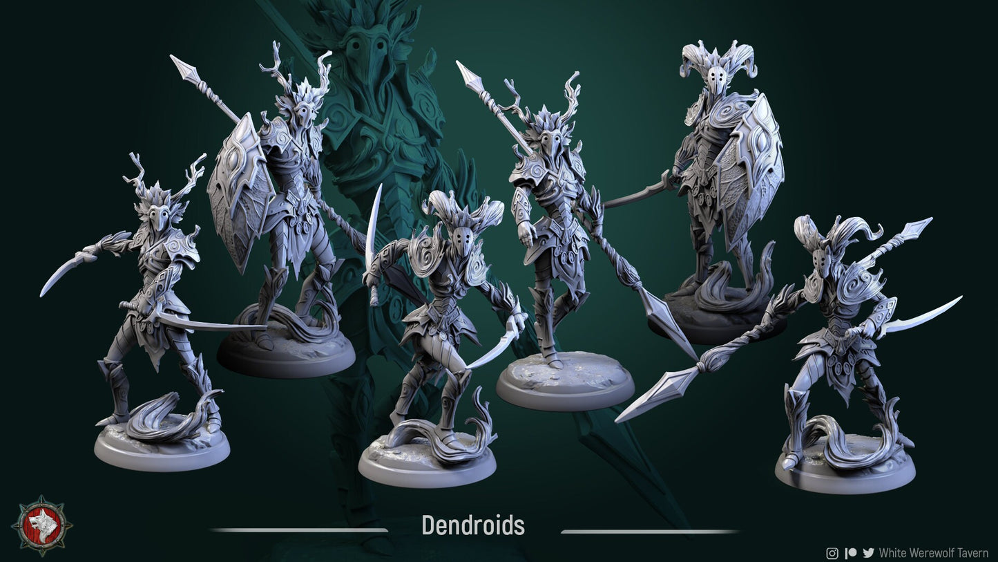Dendroids from "Elven Veil" by White Werewolf Tavern