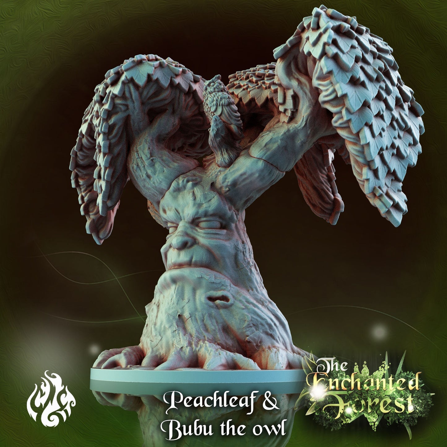 Peachleaf & Bubu The Owl from "Enchanted Forest" by Crippled God Foundry