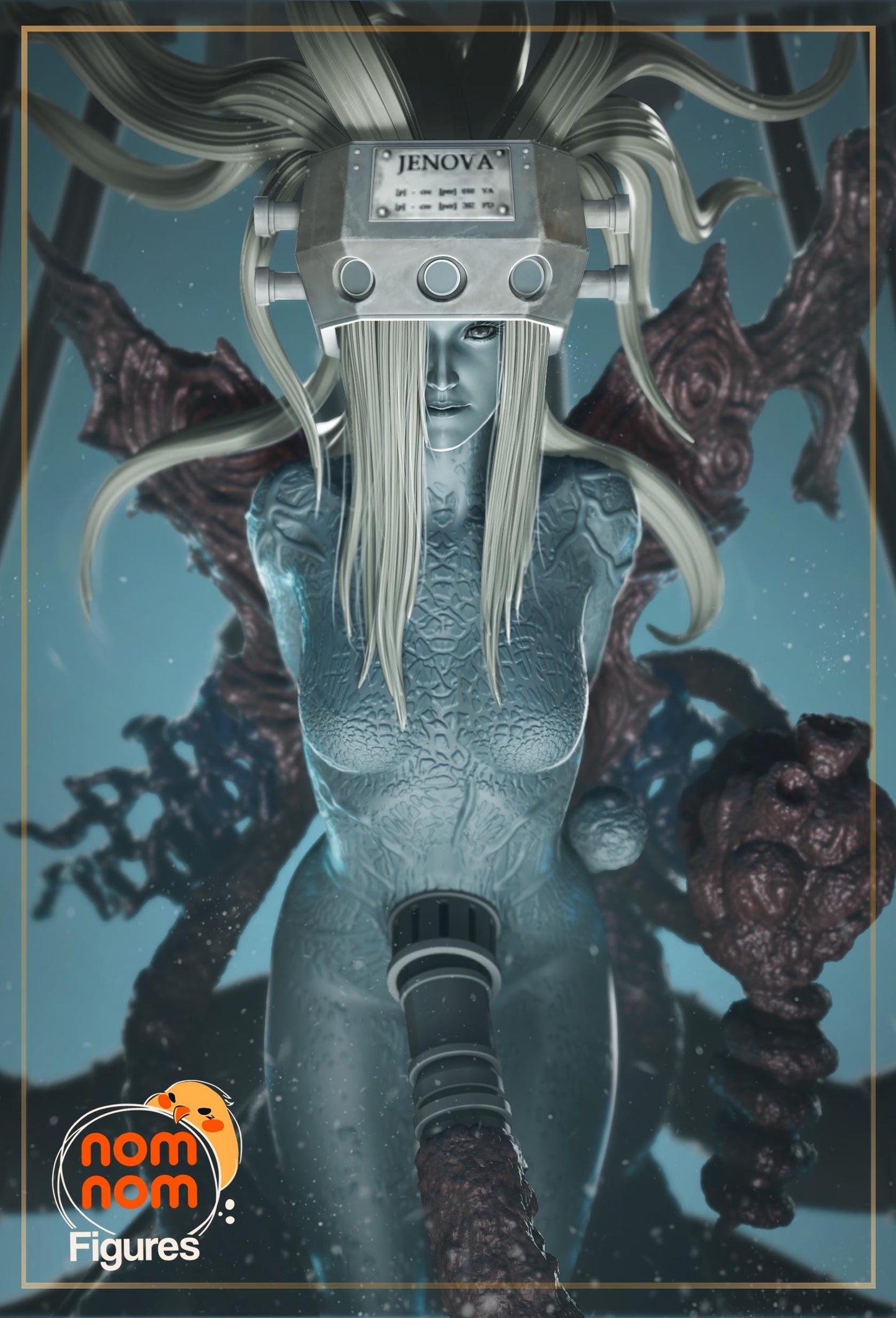 Jenova Statue Model Kit by Nom Nom Figures