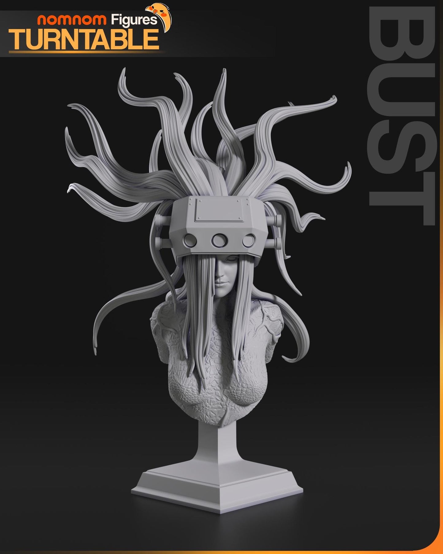 Jenova Statue Model Kit by Nom Nom Figures