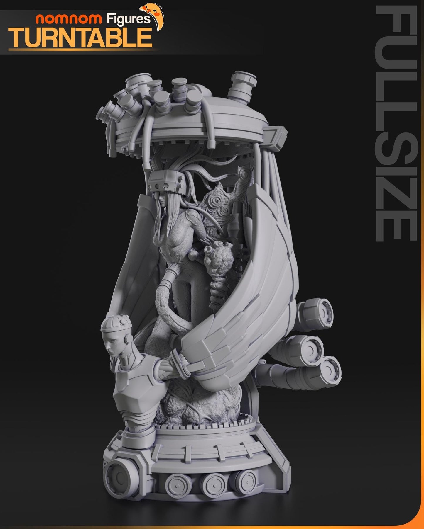 Jenova Statue Model Kit by Nom Nom Figures