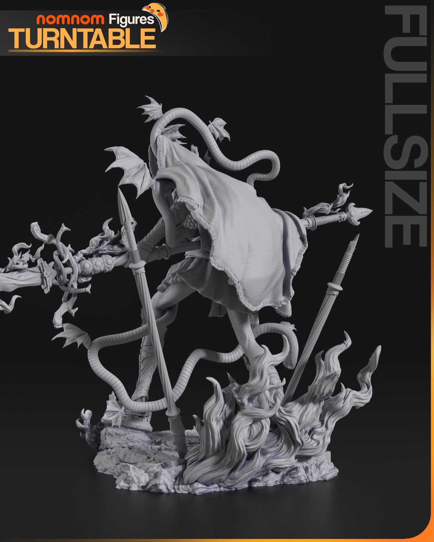 Messmer Statue Model Kit by Nomnom Figures