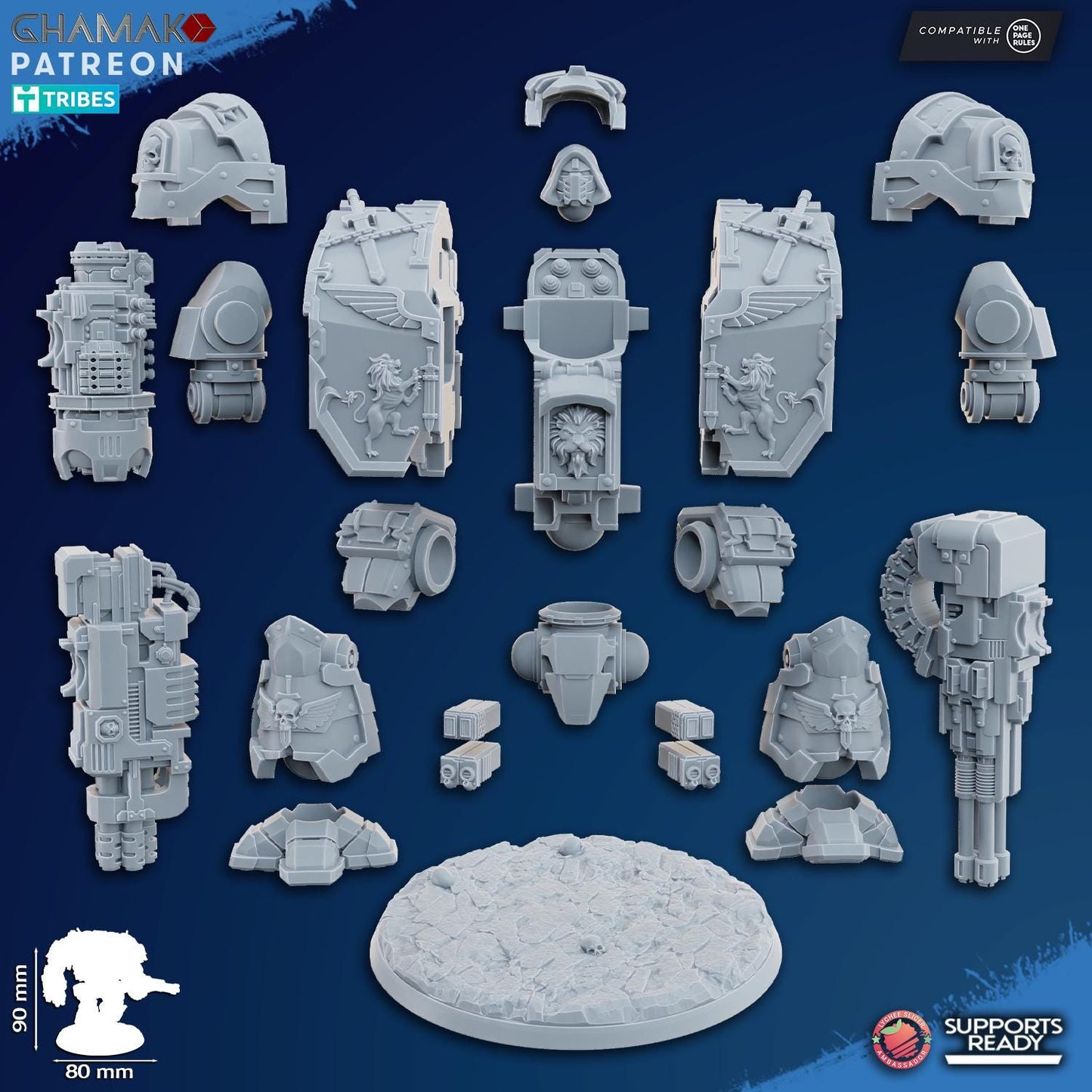 Ancient Dreadnought by Ghamak Miniatures
