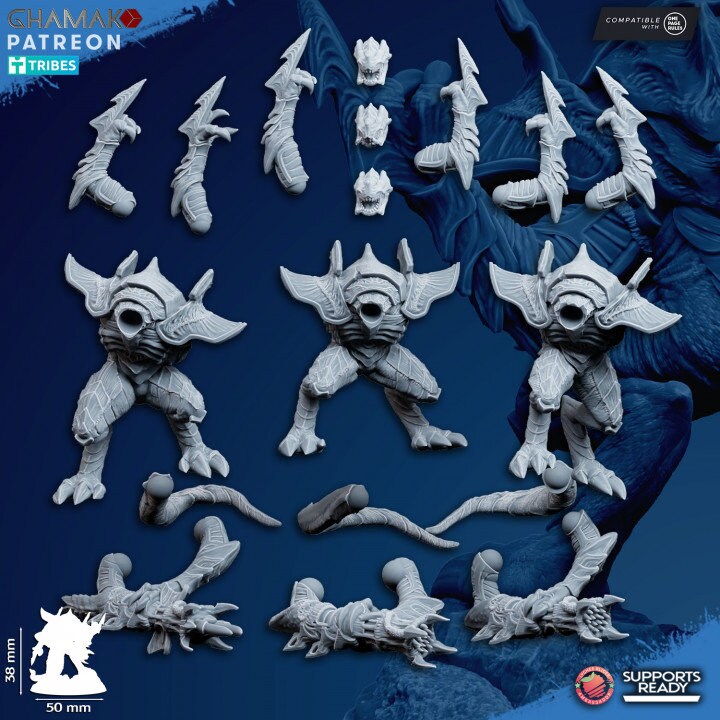 Swarm Guards (Ranged) by Ghamak Miniatures