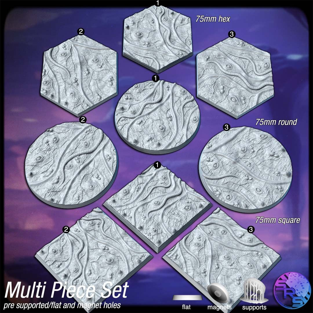 Biomass Bases by Where Legends Stand Miniatures