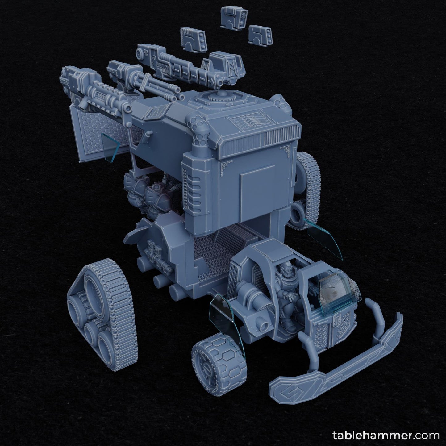 Space Dwarf APC by Tablehammer Miniatures