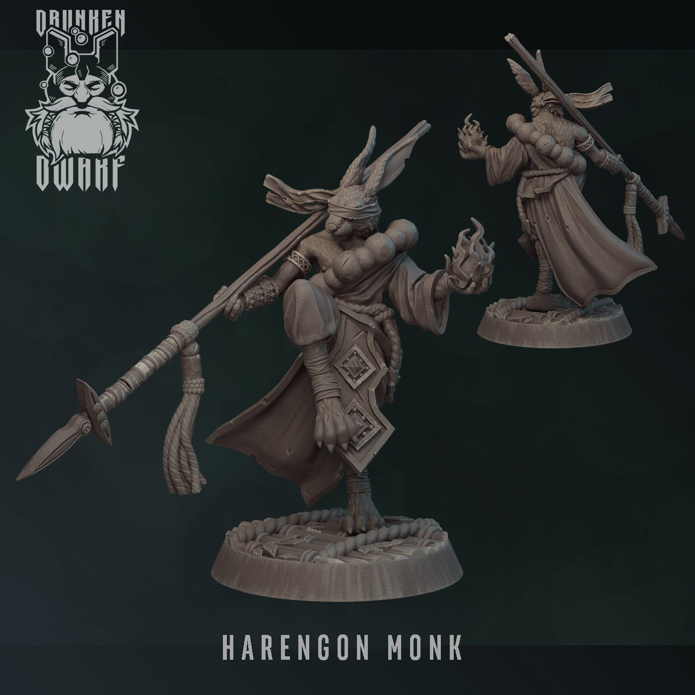 Animal Warriors Vol. 2 by Drunken Dwarf Miniatures
