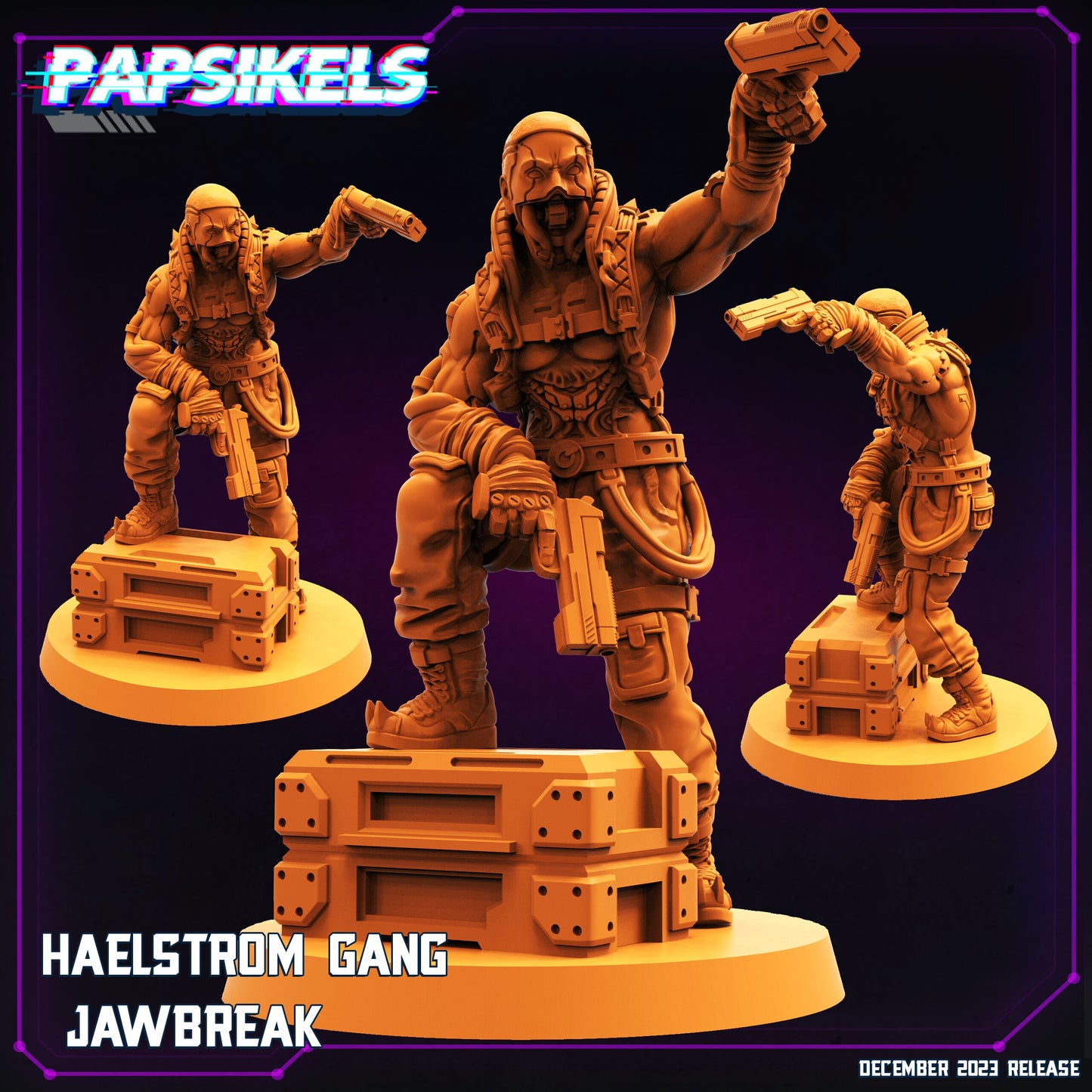 Haelstrum Gang by Papsikels Miniatures