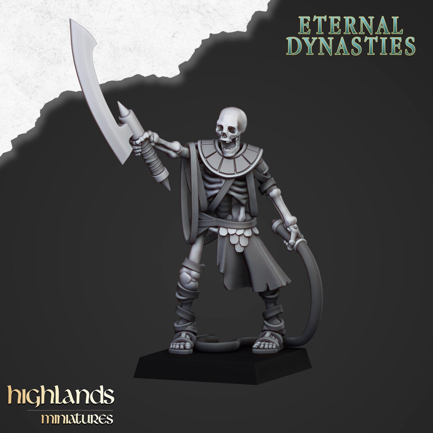 Ancient Stone Thrower From Eternal Dynasties By Highland Miniatures