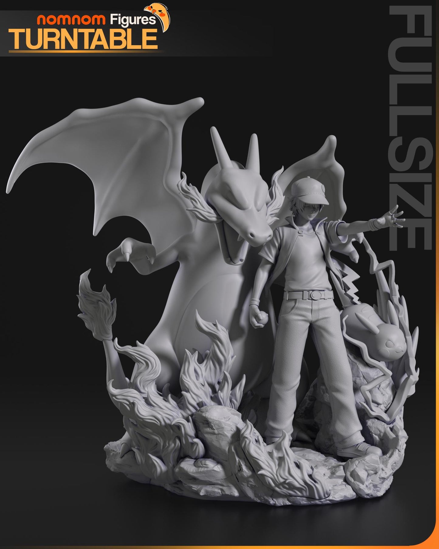 Red Trainer Statue Model Kit by Nomnom Figures