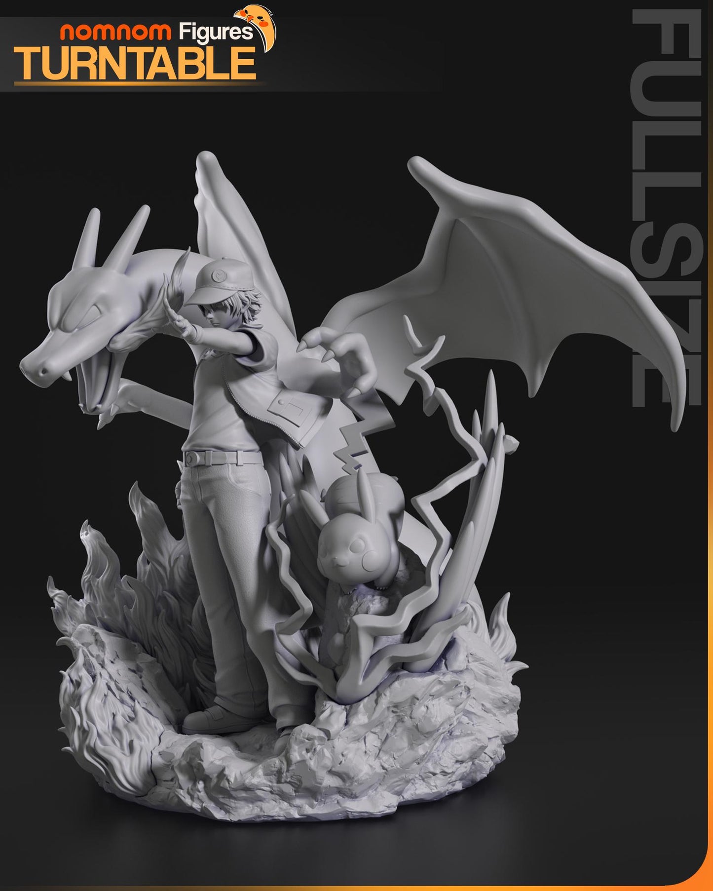 Red Trainer Statue Model Kit by Nomnom Figures