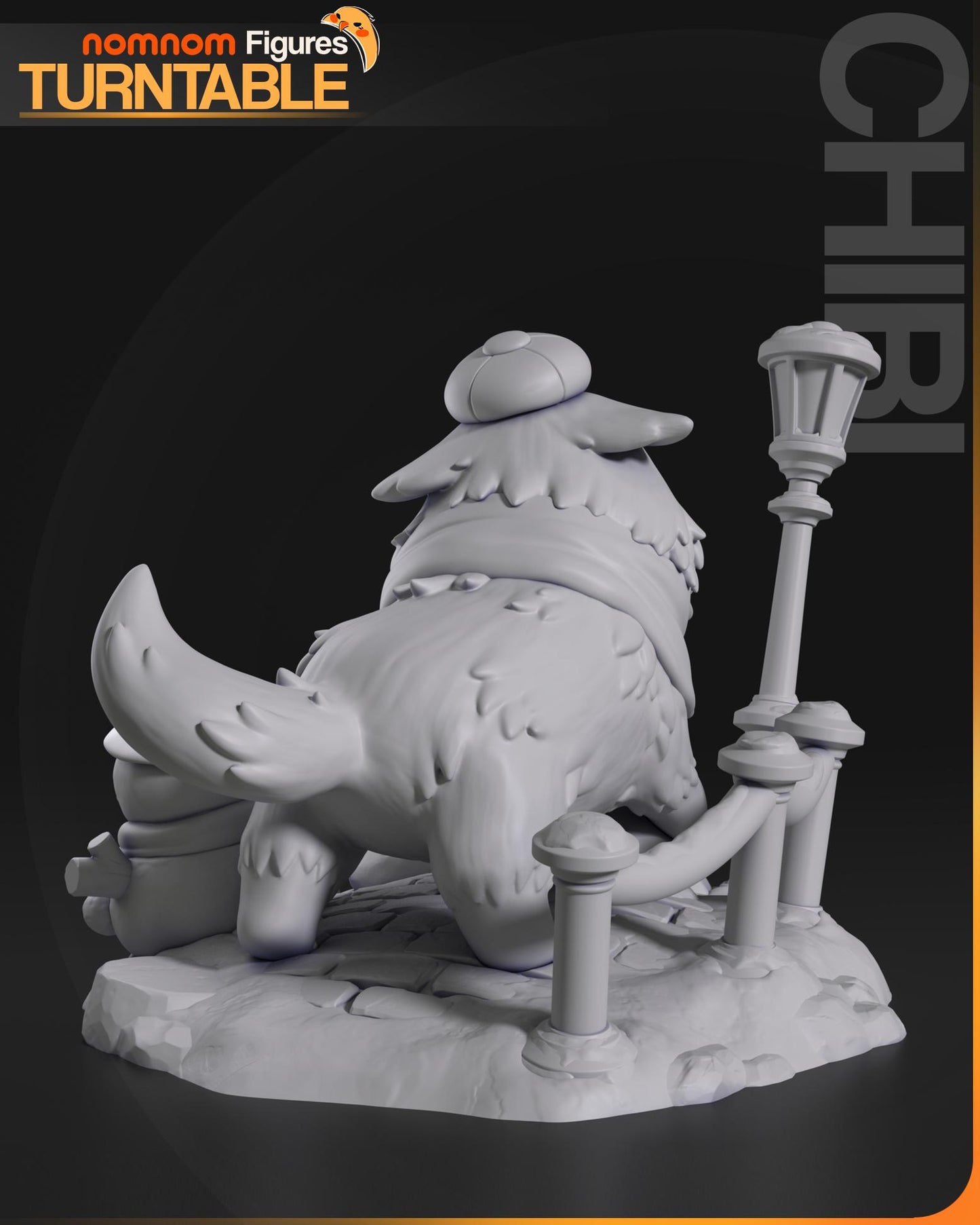 Chibi Bond Statue Model Kit by Nom Nom Figures