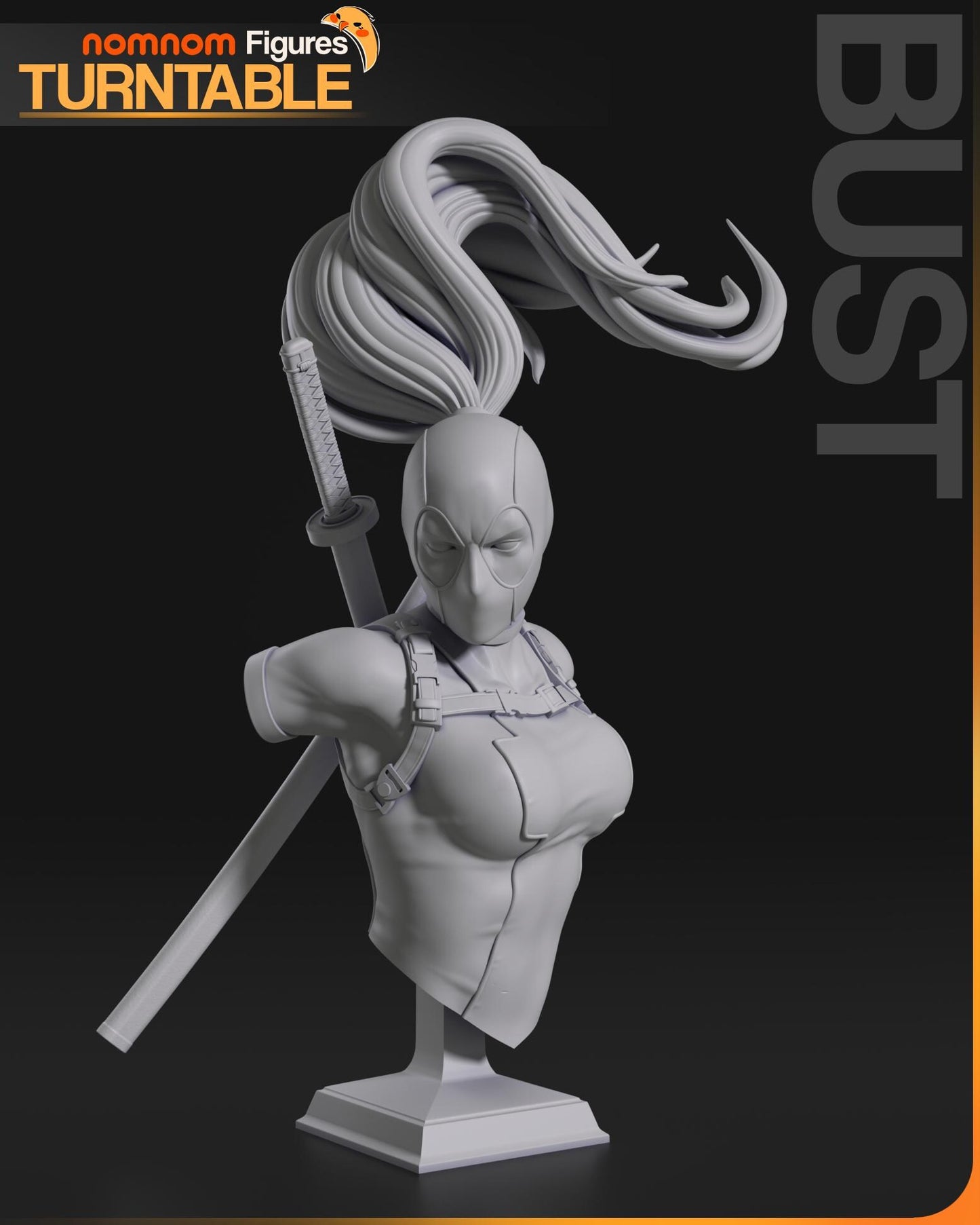 Lady DP Statue Model Kit by Nomnom Figures