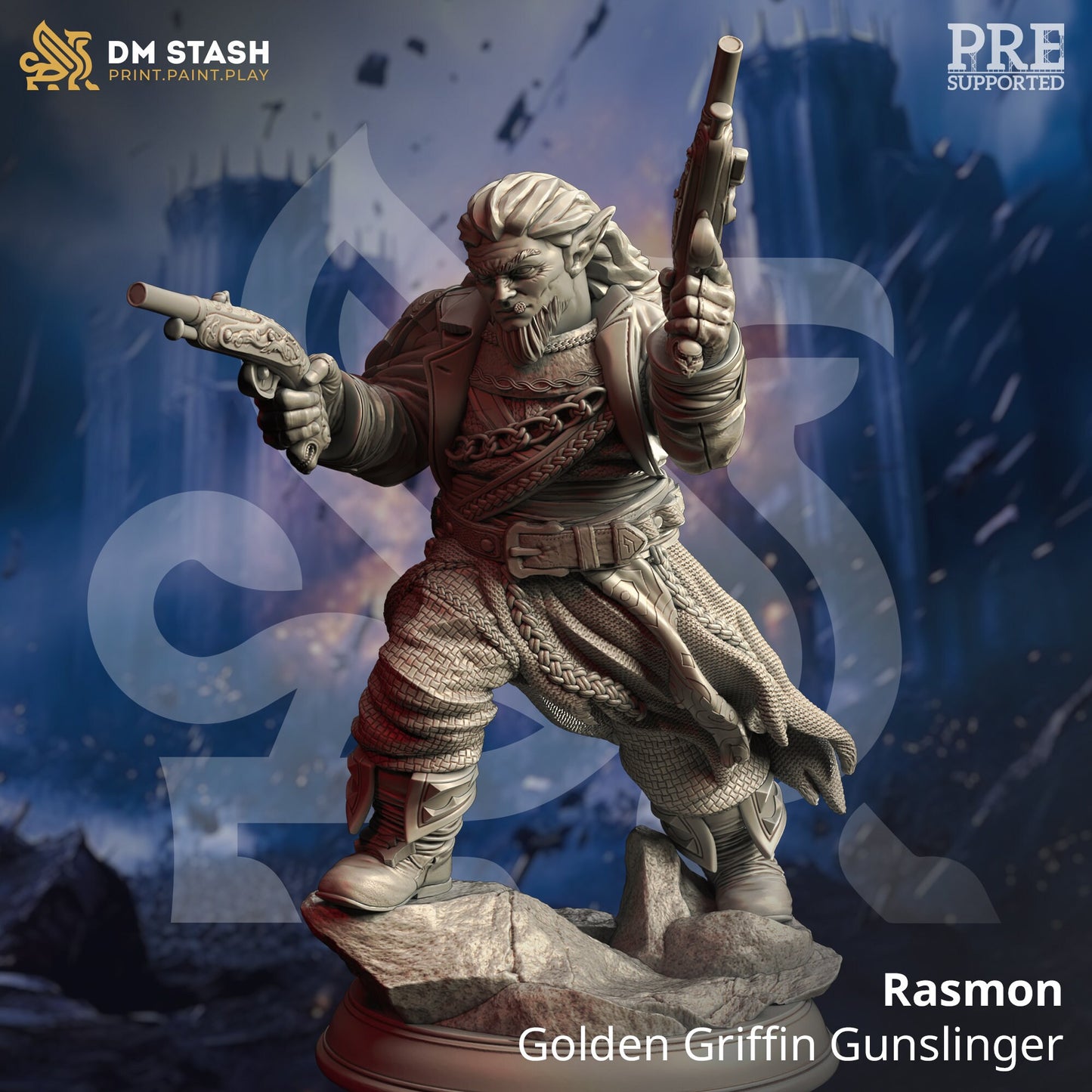 Halfling Gunslinger from "Siege of Nirloom" by DM Stash Miniatures