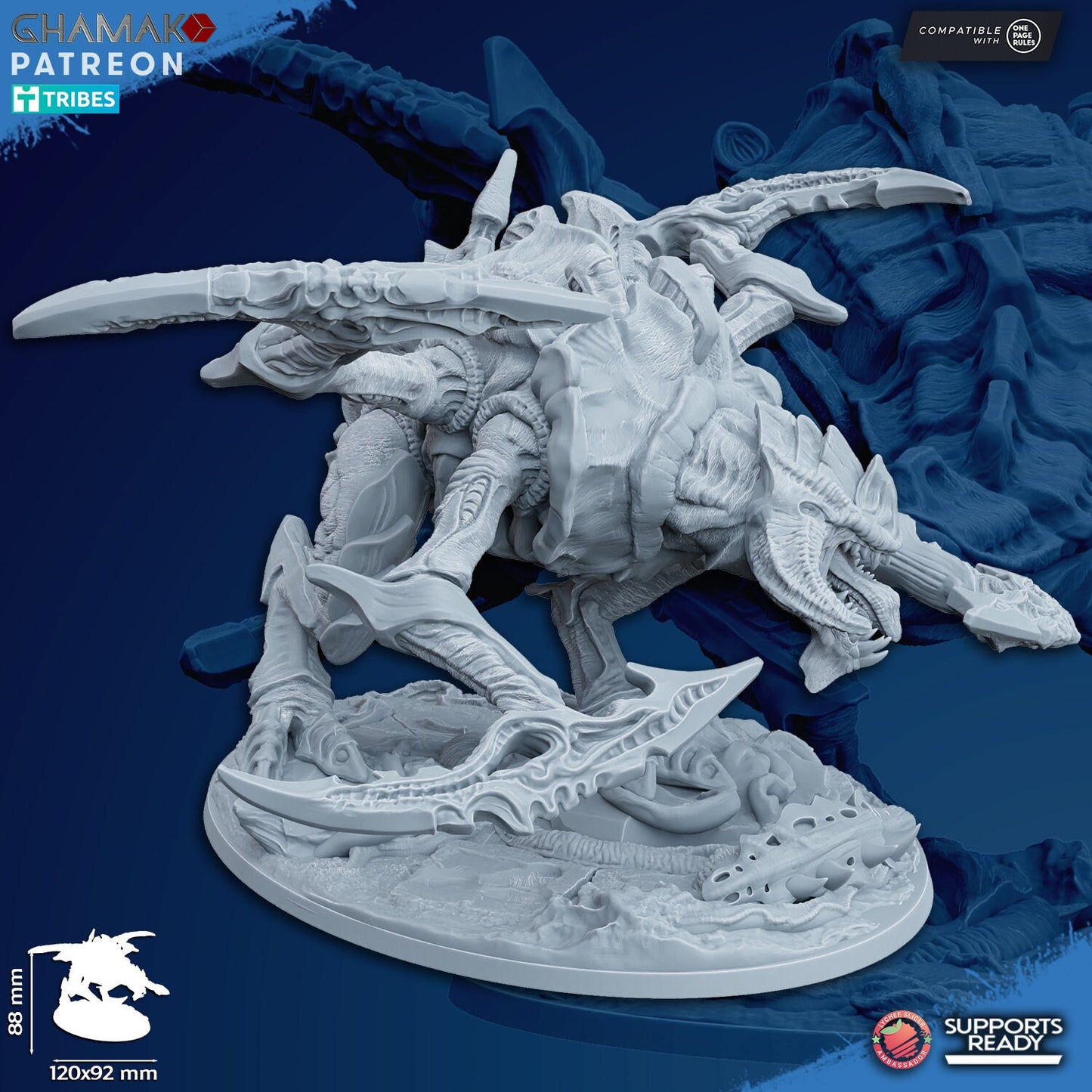 Orthopterax Malevolent by Ghamak Miniatures