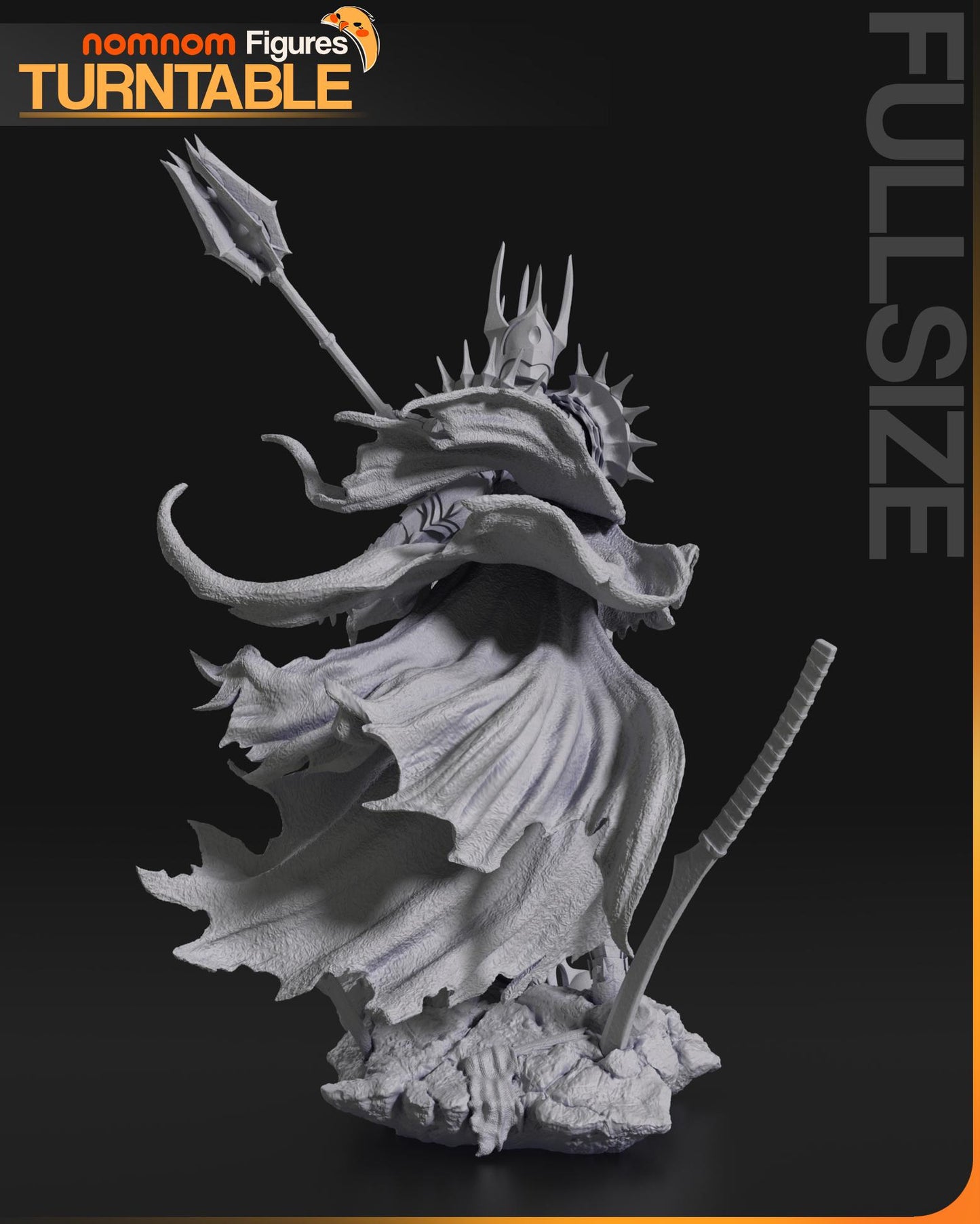 Dark Lord Statue Model Kit by Nomnom Figures