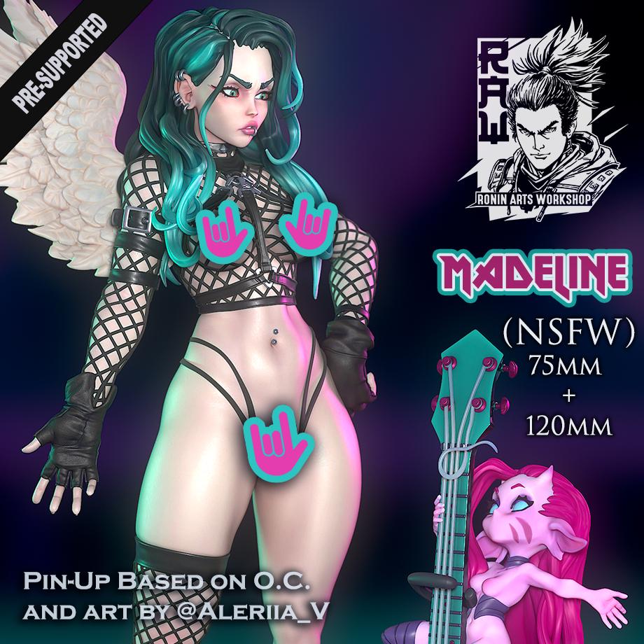 Madeline Pin Up Ronin Arts Workshop