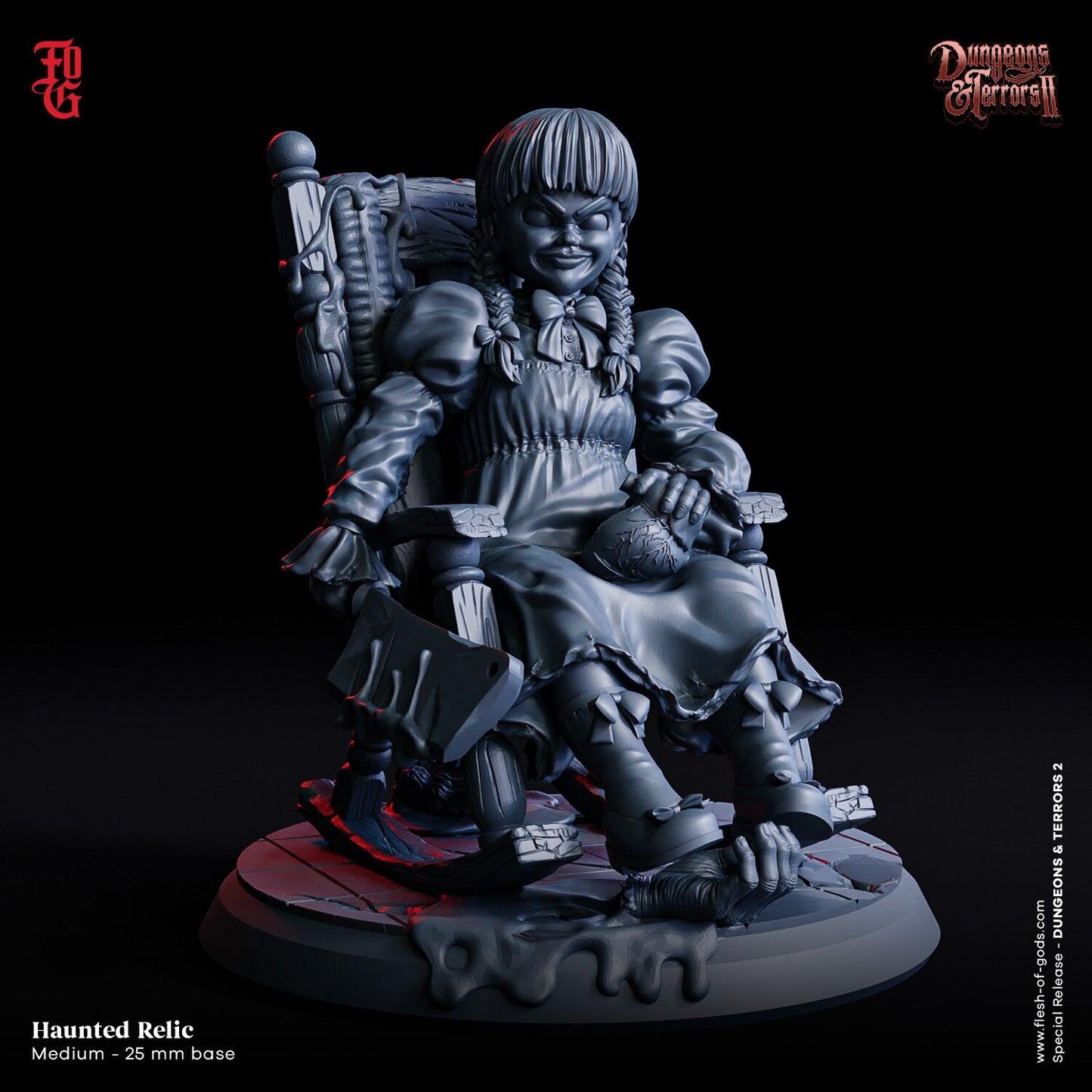 Haunted Relic from "Dungeons & Terrors II" by Flesh of Gods Miniatures