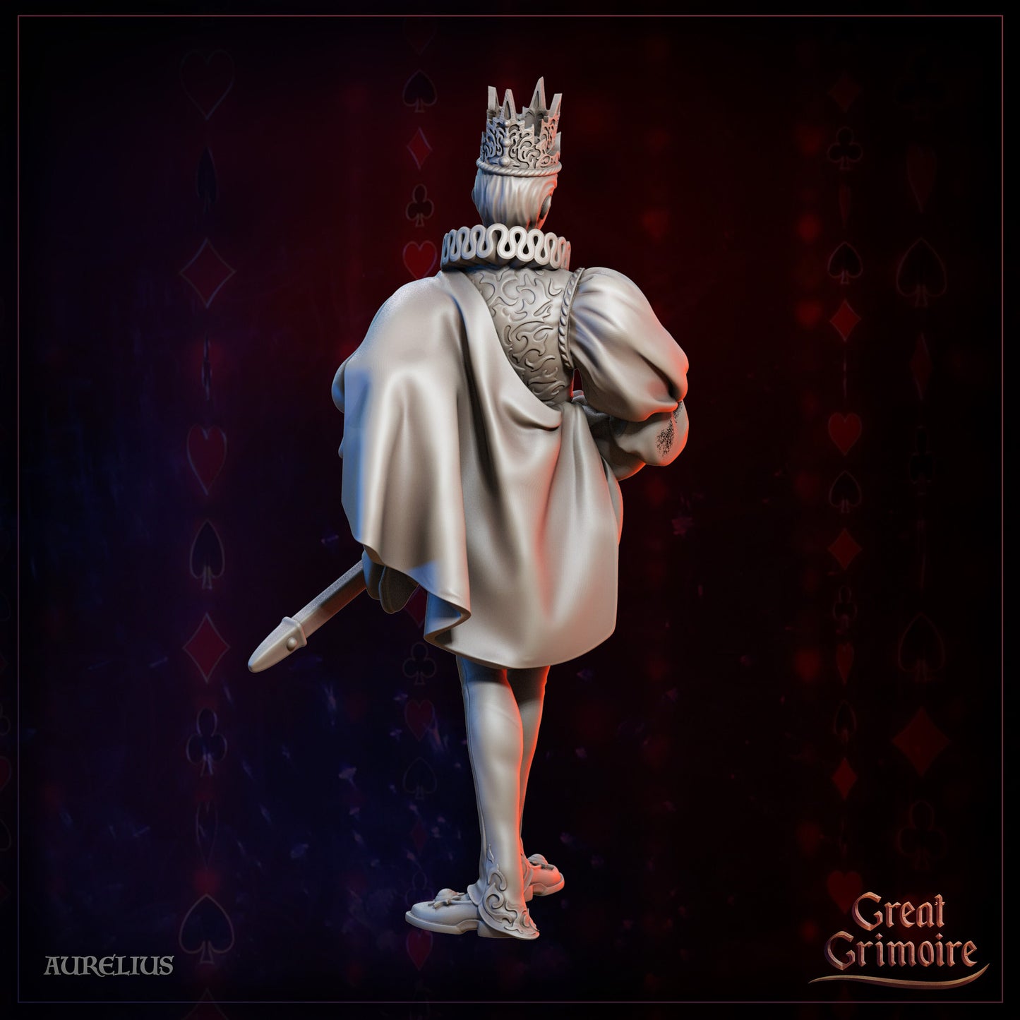 Aurelius from "Macabre Masquerade" by Great Grimoire Miniatures