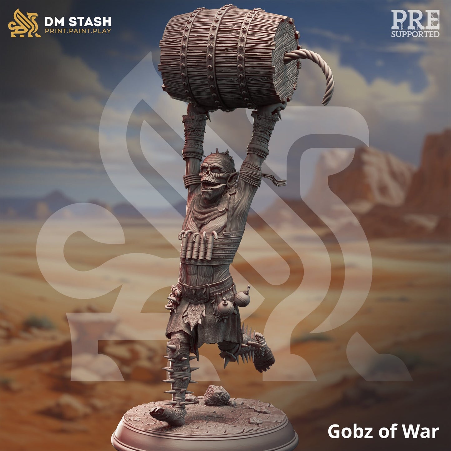 Gobz of War from "Orcish Incursion" by DM Stash Miniatures