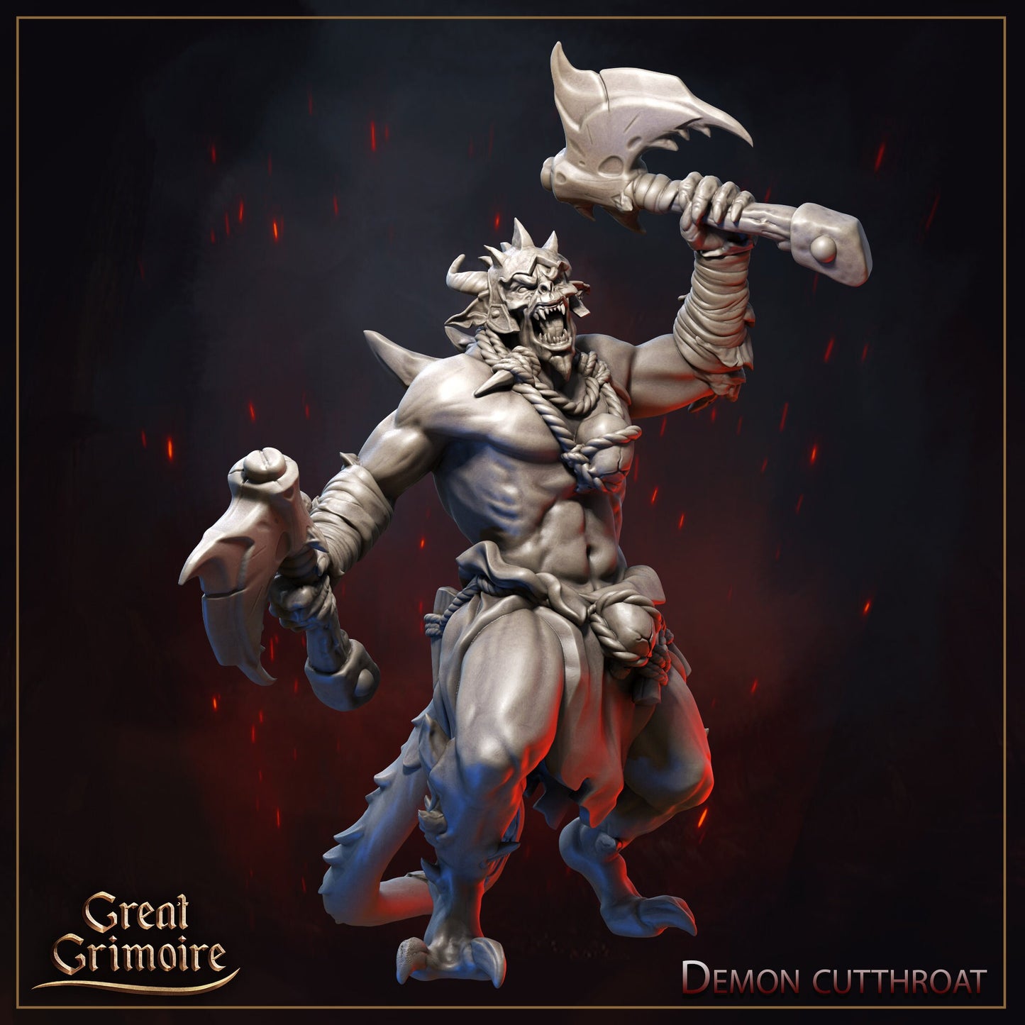 Demon Legion from "Burning Chaos" by Great Grimoire Miniatures