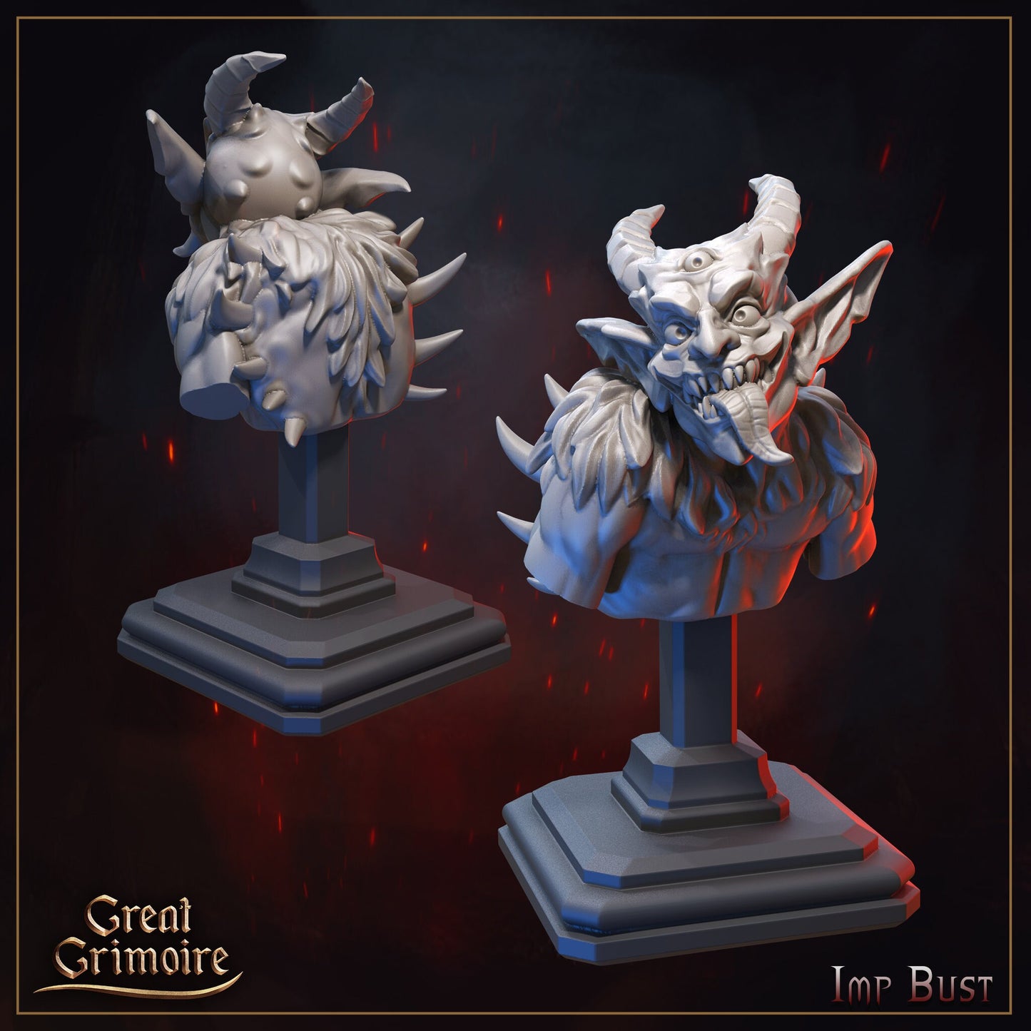 Mischievous Imps from "Burning Chaos" by Great Grimoire Miniatures