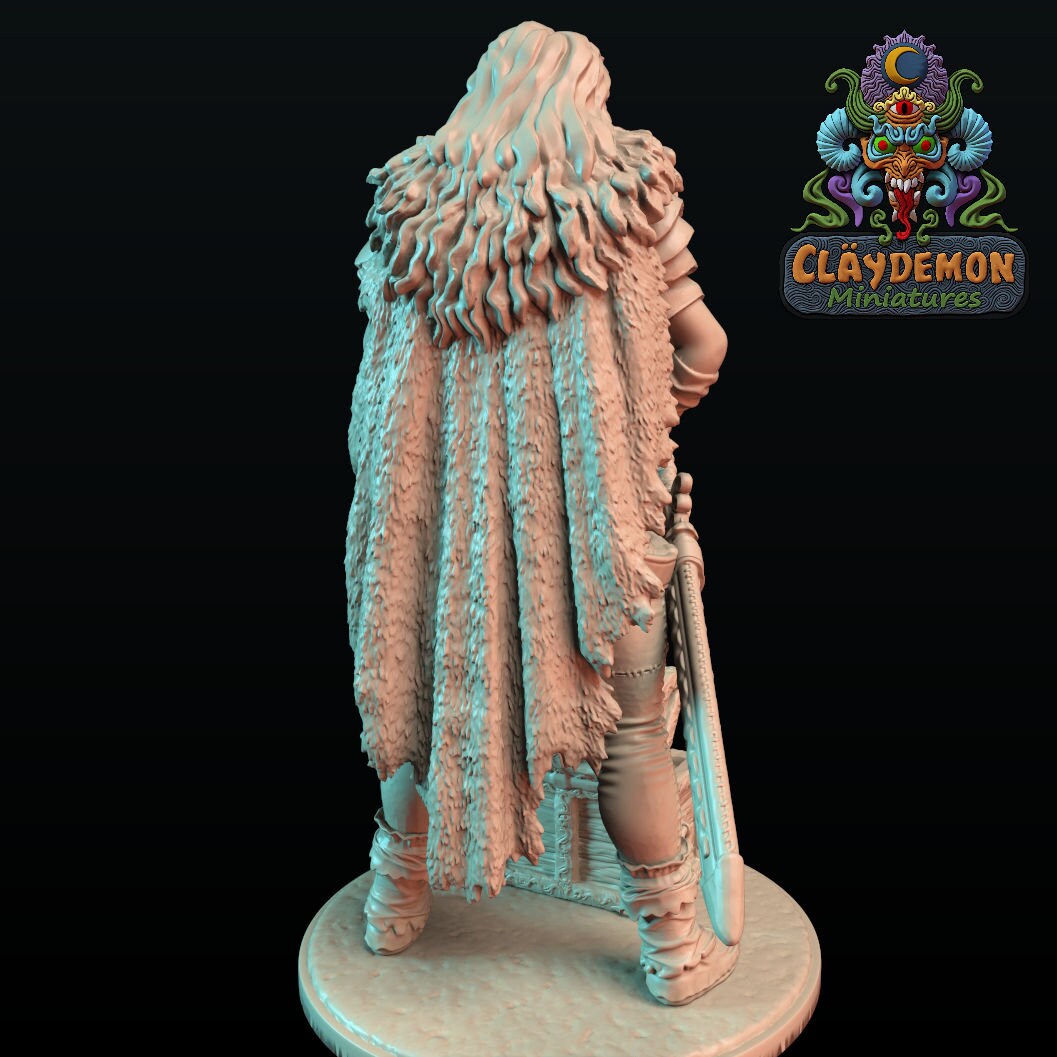 Little Wolf Bandit Leader by Claydemon Miniatures