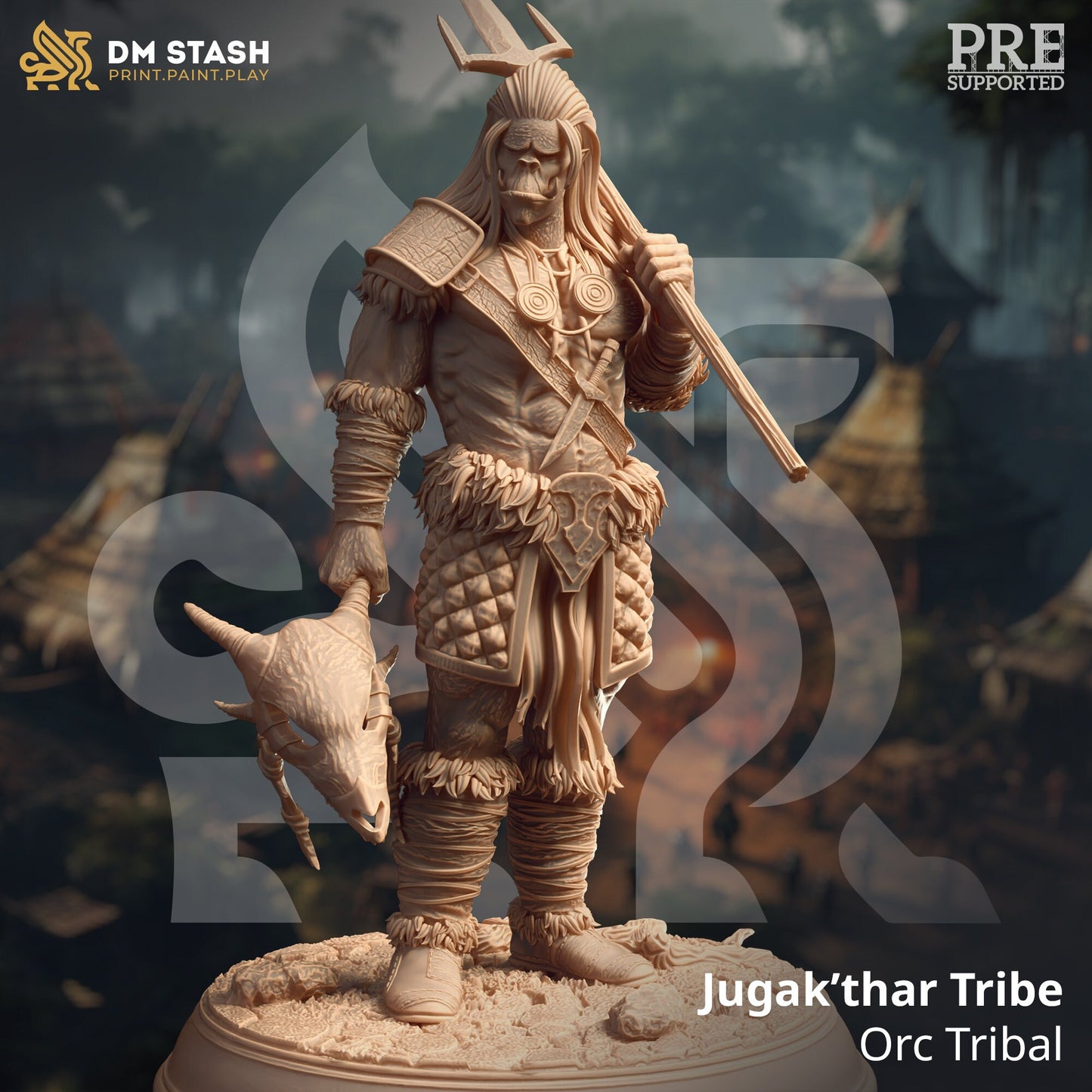 Tribal Orcs from "Lost and Found" by DM Stash Miniatures