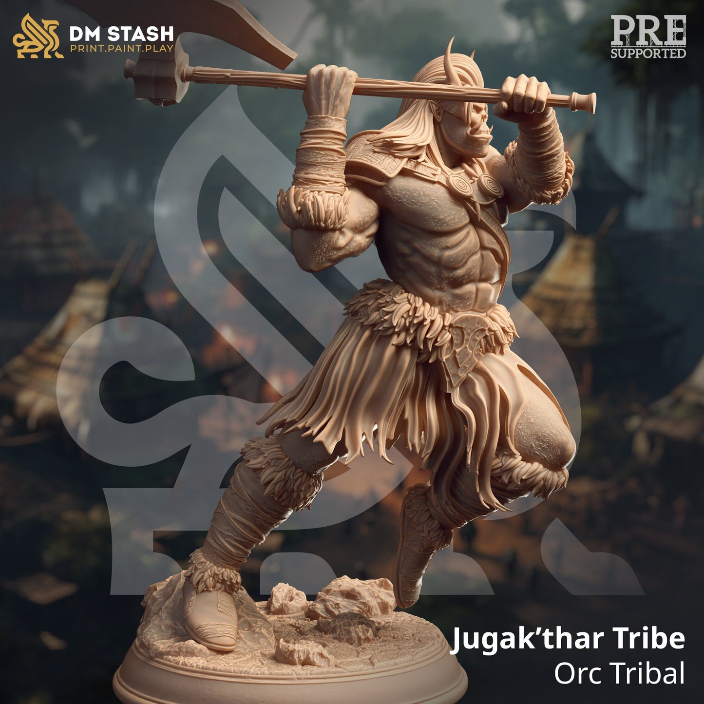 Tribal Orcs from "Lost and Found" by DM Stash Miniatures