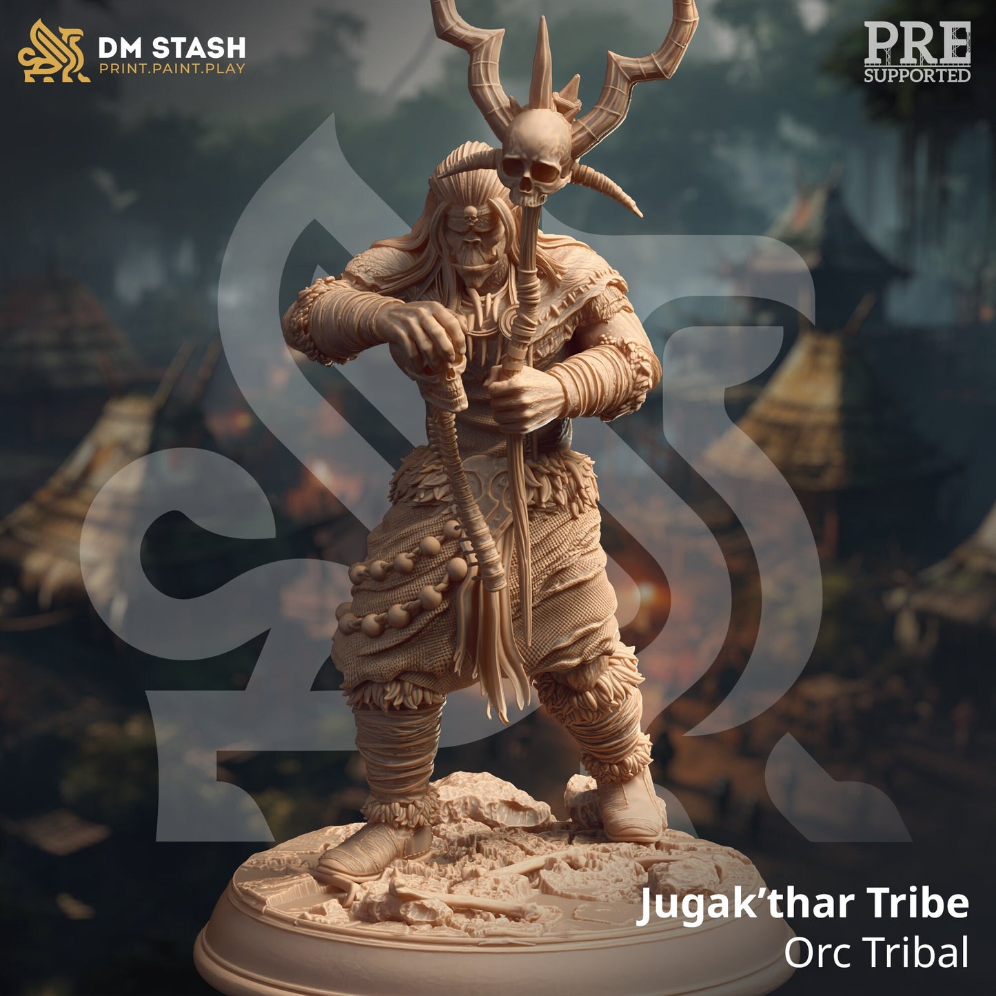 Tribal Orcs from "Lost and Found" by DM Stash Miniatures