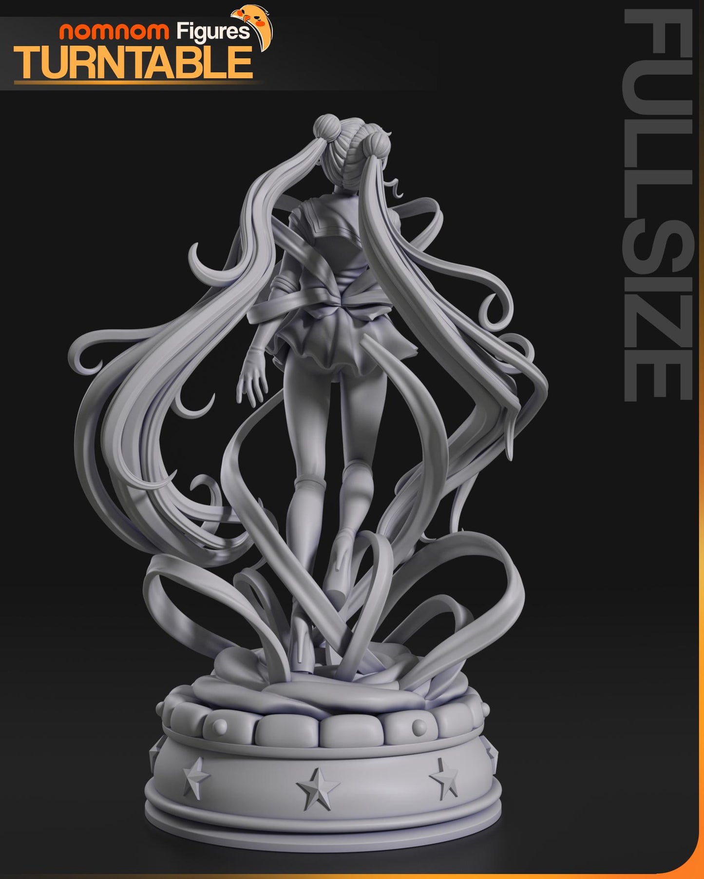 Sailor Scout Statue Model Kit by Nom Nom Figures