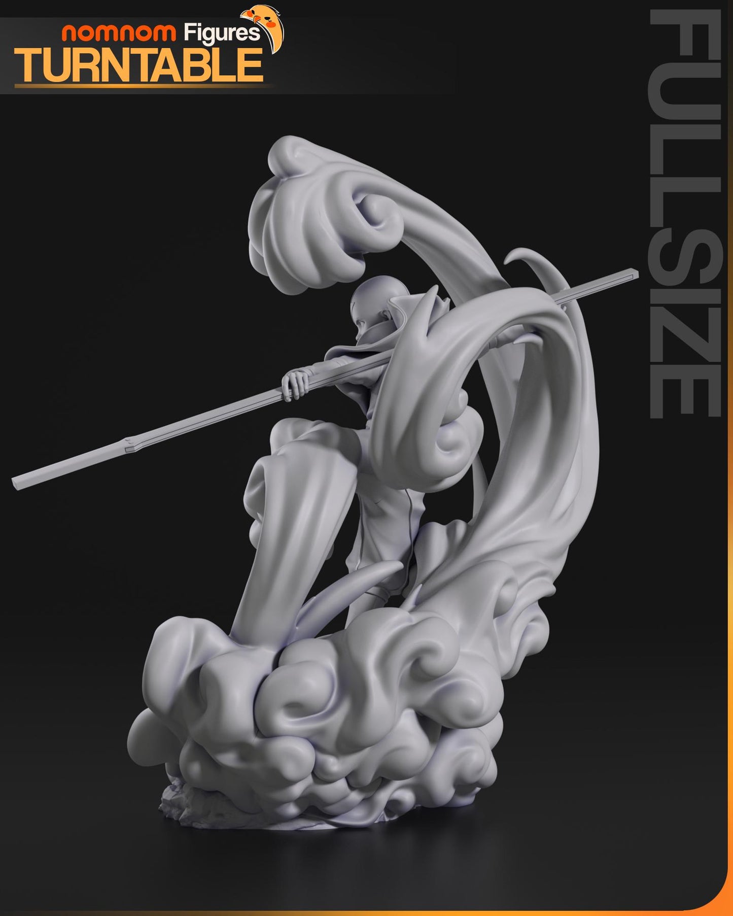 Air Monk Statue Model Kit by Nomnom Figures
