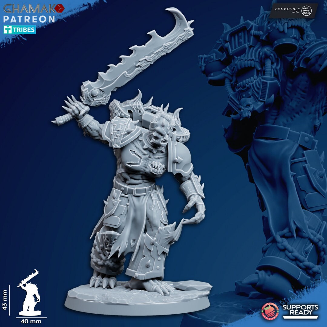 Corrupted Militum by Ghamak Miniatures