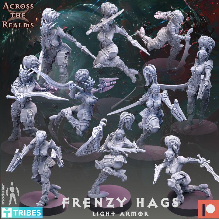 Frenzy Hags by Across the Realms Miniatures