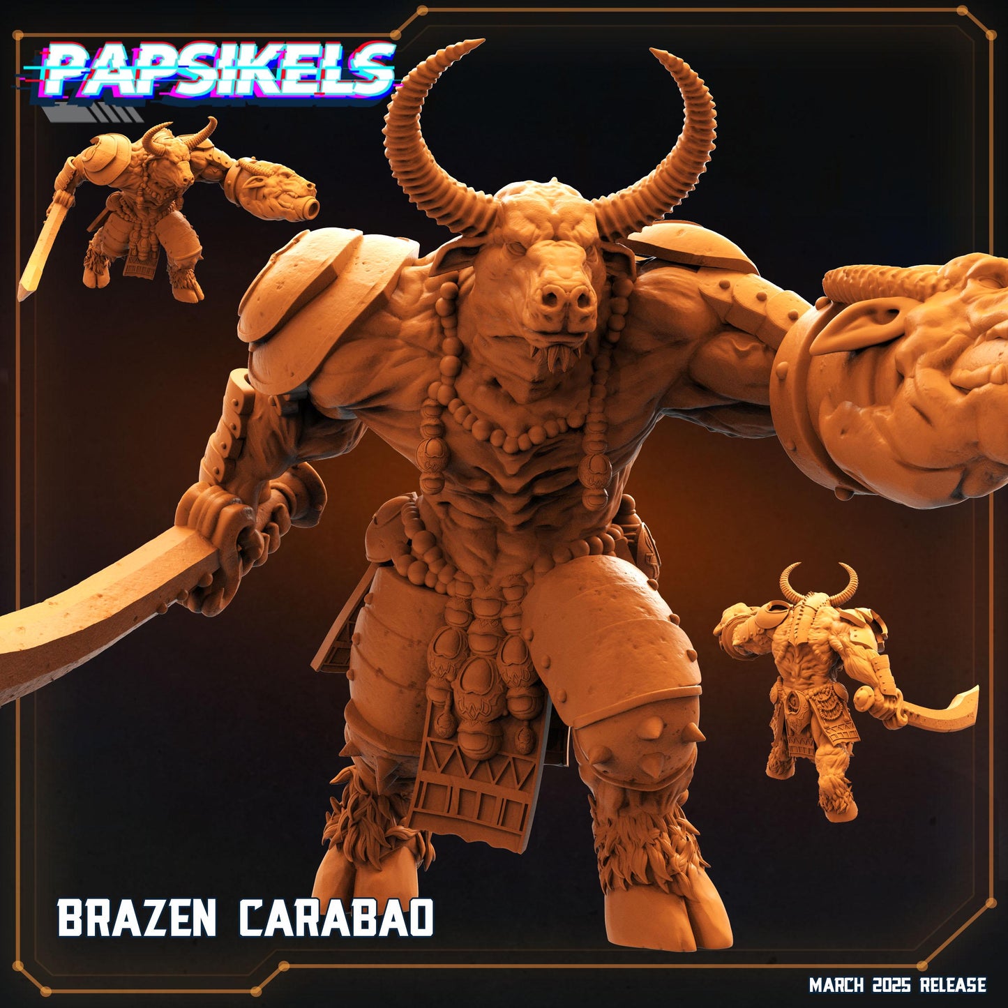 BRAZEN CARABAO by Papsikels Miniatures