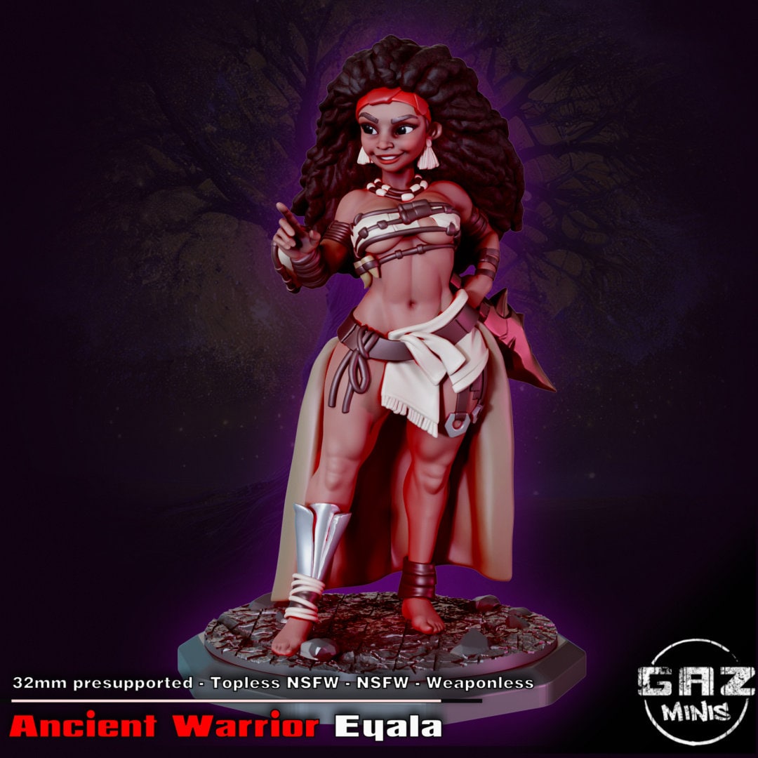 Ancient Warrior Eyala by Gaz Mini Miniatures