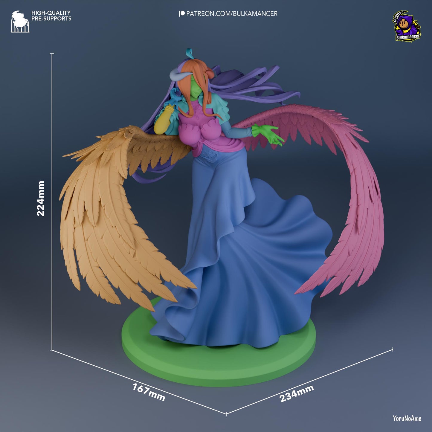 Great Tomb Overseer Statue Model Kit by Bulkamancer Sculpts