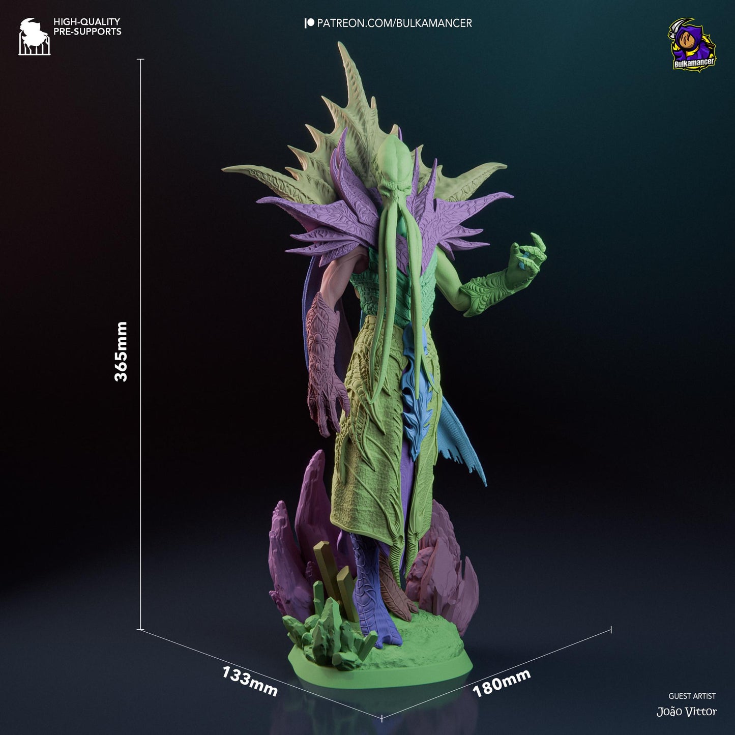 The Sovereign Statue Model Kit by Bulkamancer Sculpts