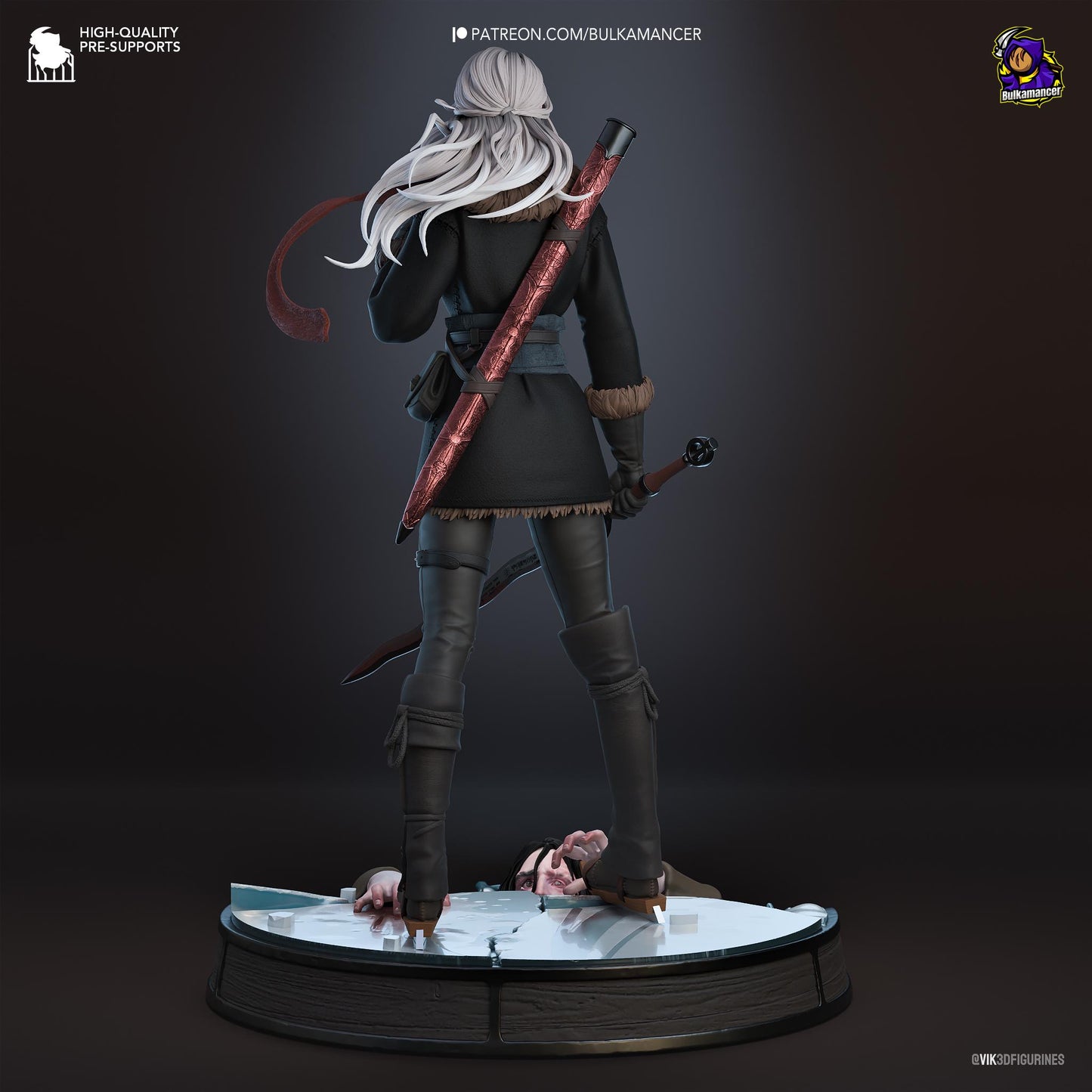 Child of Destiny Statue Model Kit by Bulkamancer Sculpts