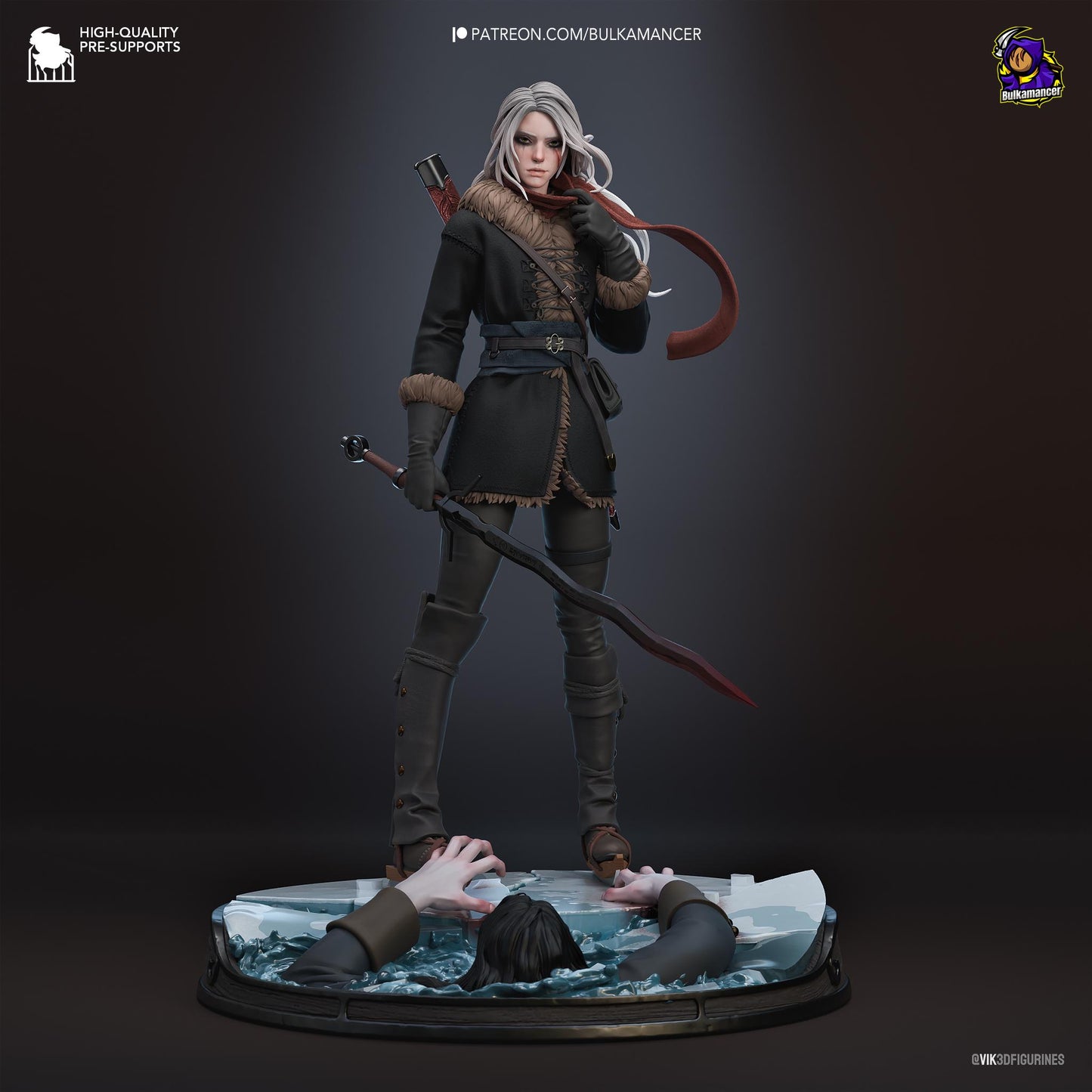 Child of Destiny Statue Model Kit by Bulkamancer Sculpts