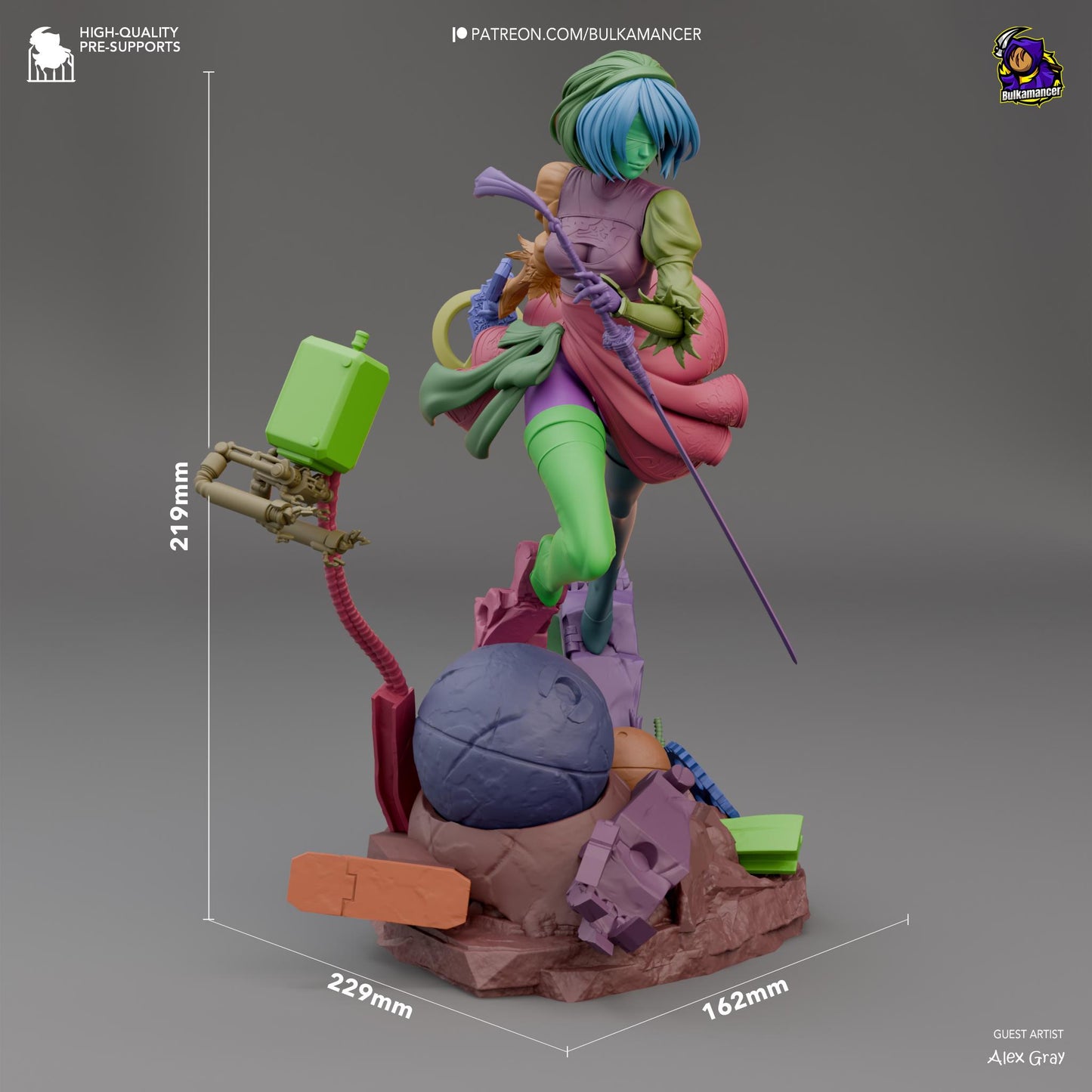 Executioner To Be Statue Model Kit by Bulkamancer Sculpts