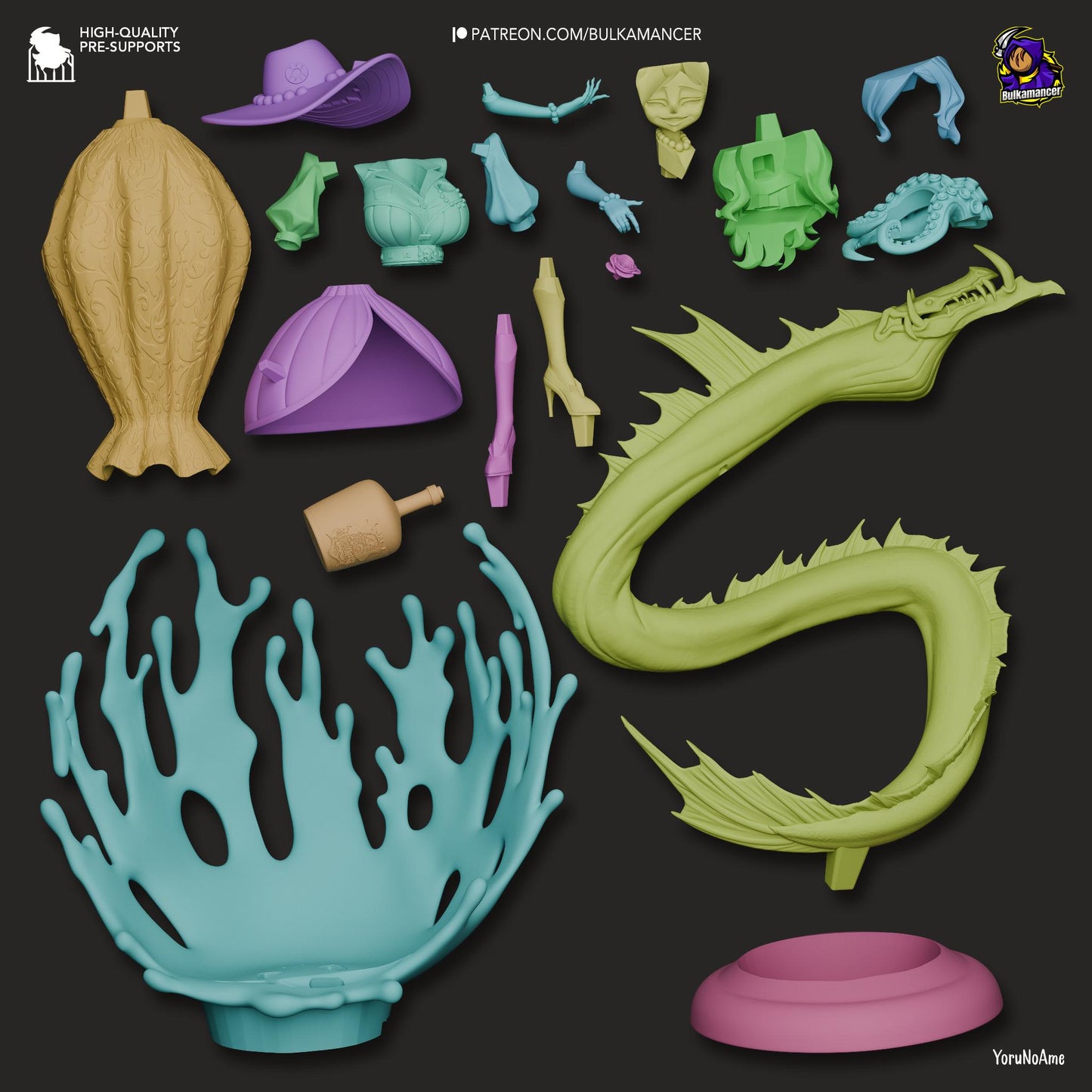 Rum Baba Statue Model Kit by Bulkamancer Sculpts