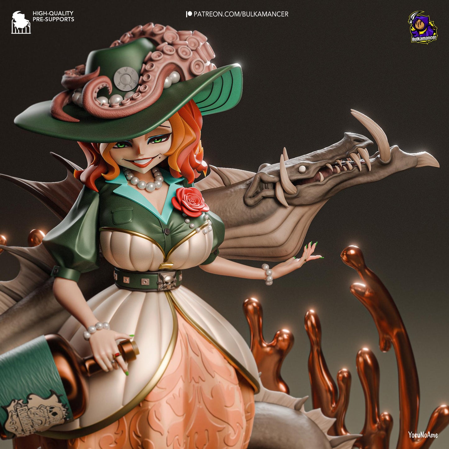 Rum Baba Statue Model Kit by Bulkamancer Sculpts