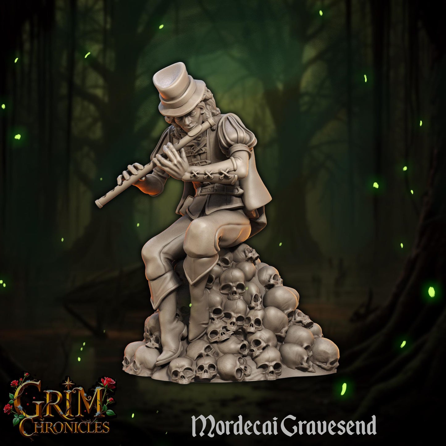Mordecai Gravesend from "Grim Chronicles" by Great Grimoire Miniatures