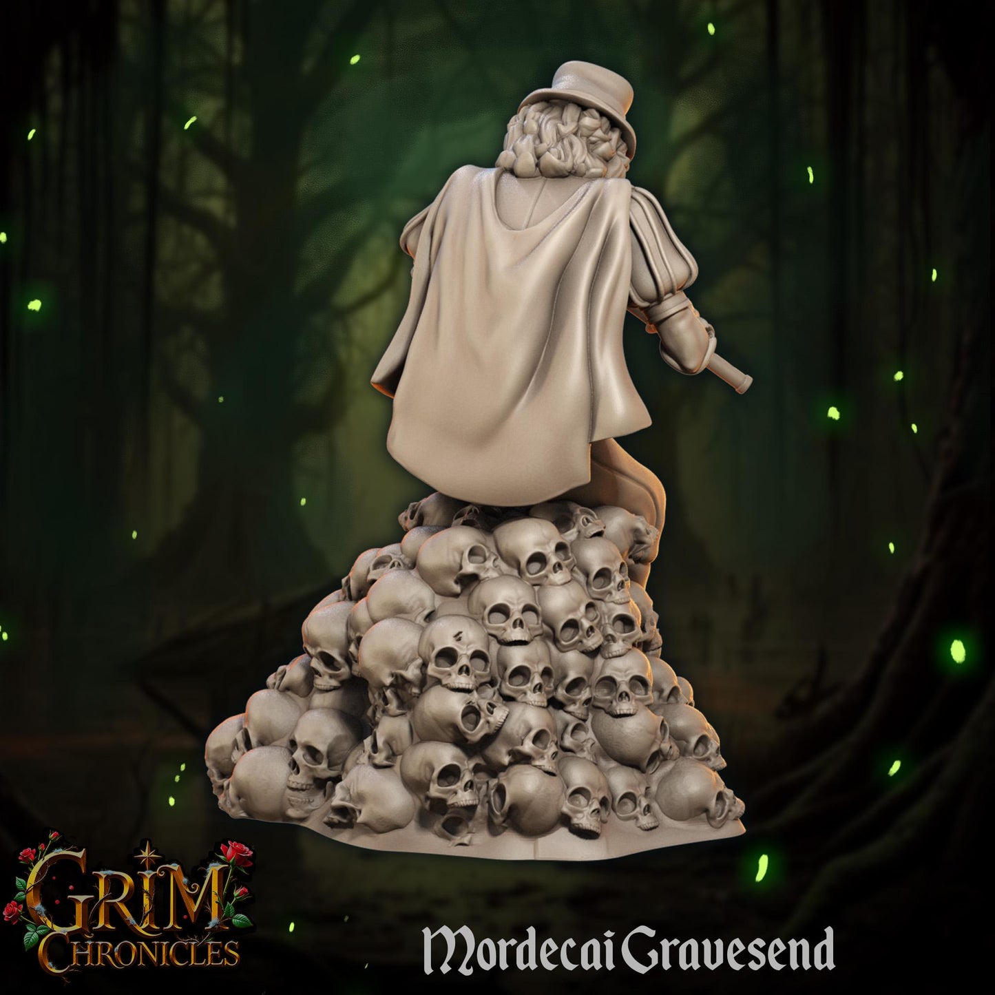 Mordecai Gravesend from "Grim Chronicles" by Great Grimoire Miniatures