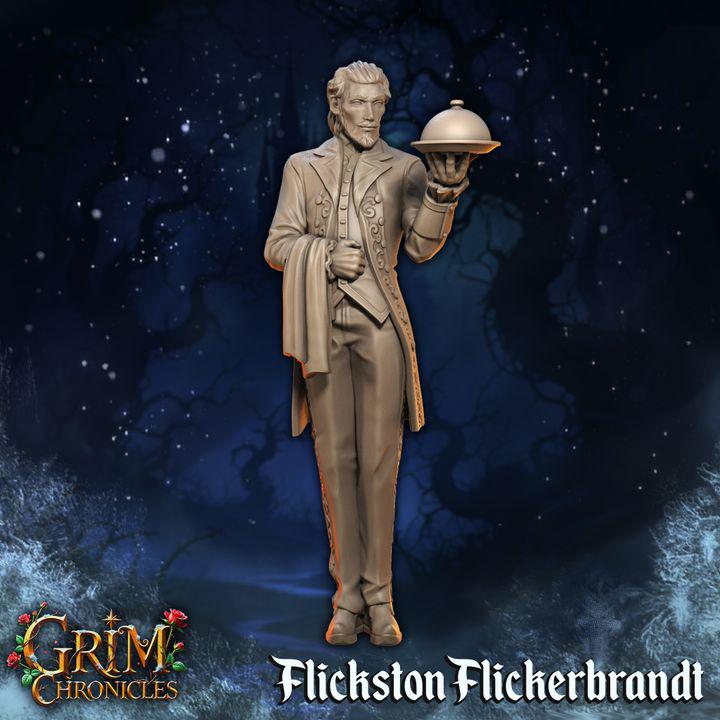 Flickerbrandt from "Grim Chronicles" by Great Grimoire Miniatures