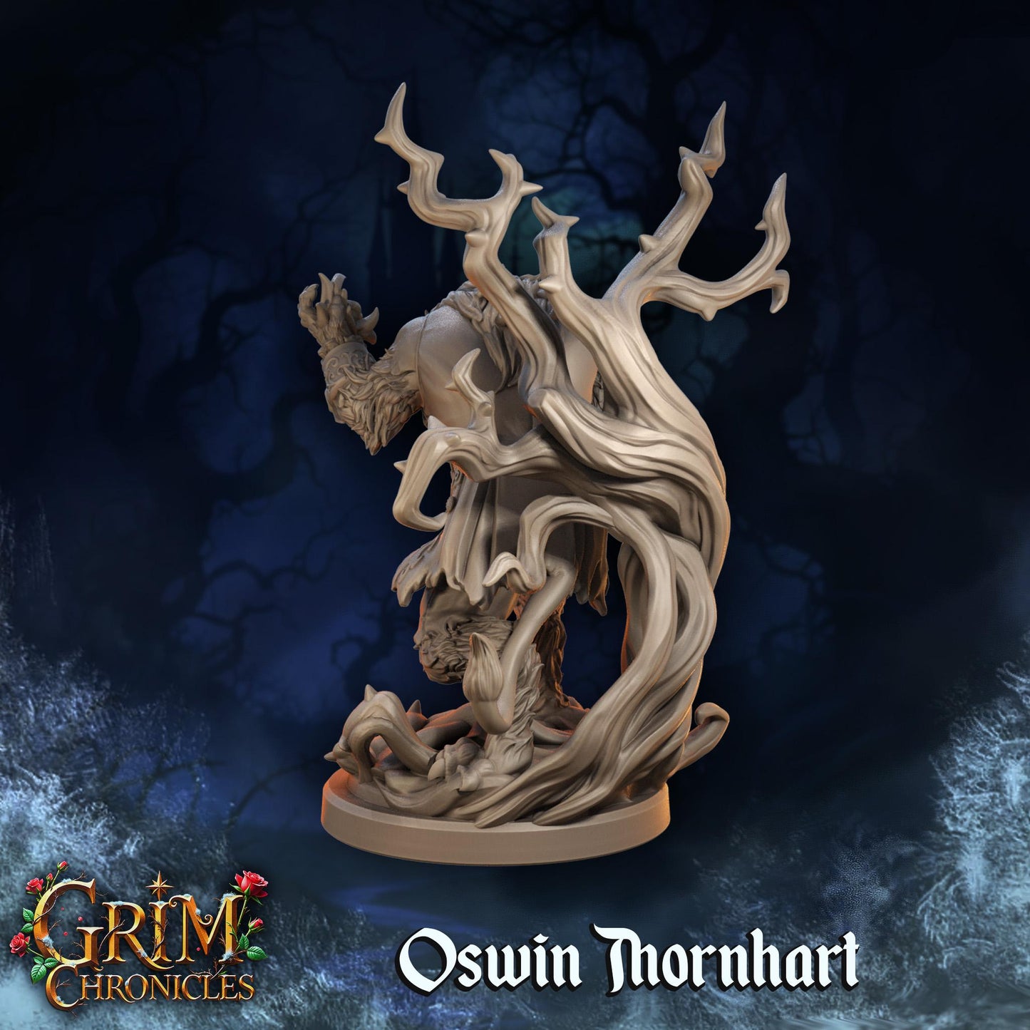 Oswin Thornhart from "Grim Chronicles" by Great Grimoire Miniatures