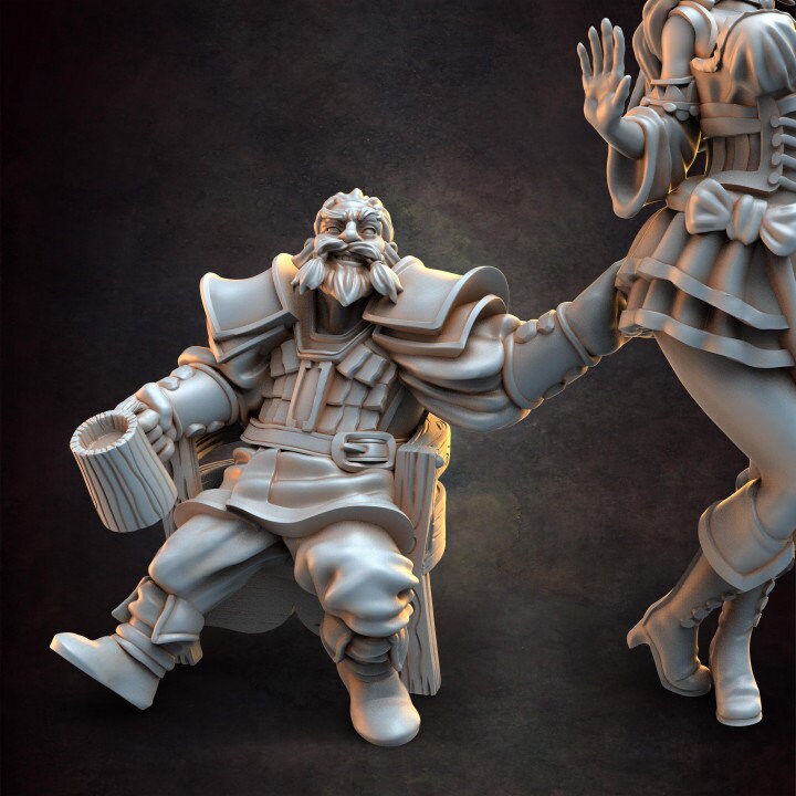 The Good Ol' Tavern Vol. 1 by Red Clay Collectibles Miniatures