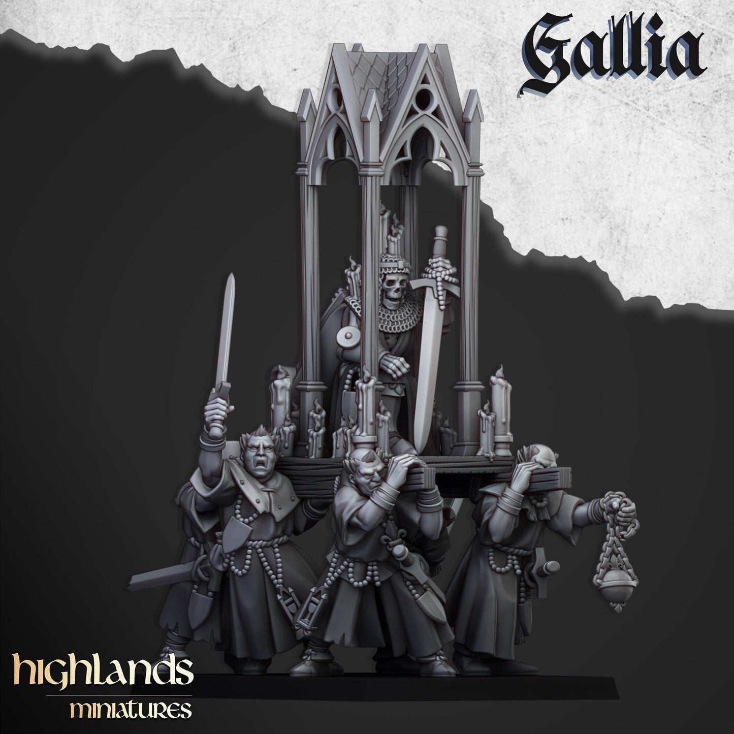 Battle Pilgrims of Gallia by Highland Miniatures