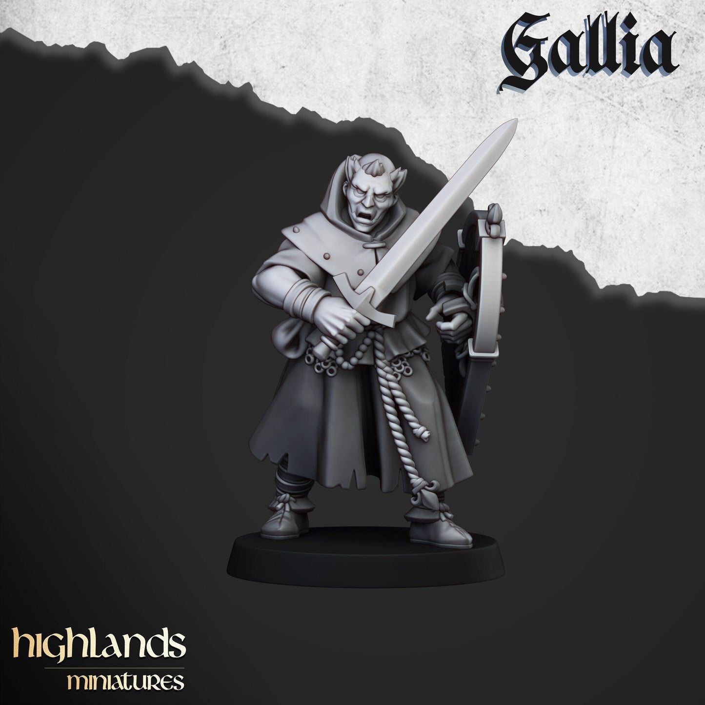 Battle Pilgrims of Gallia by Highland Miniatures